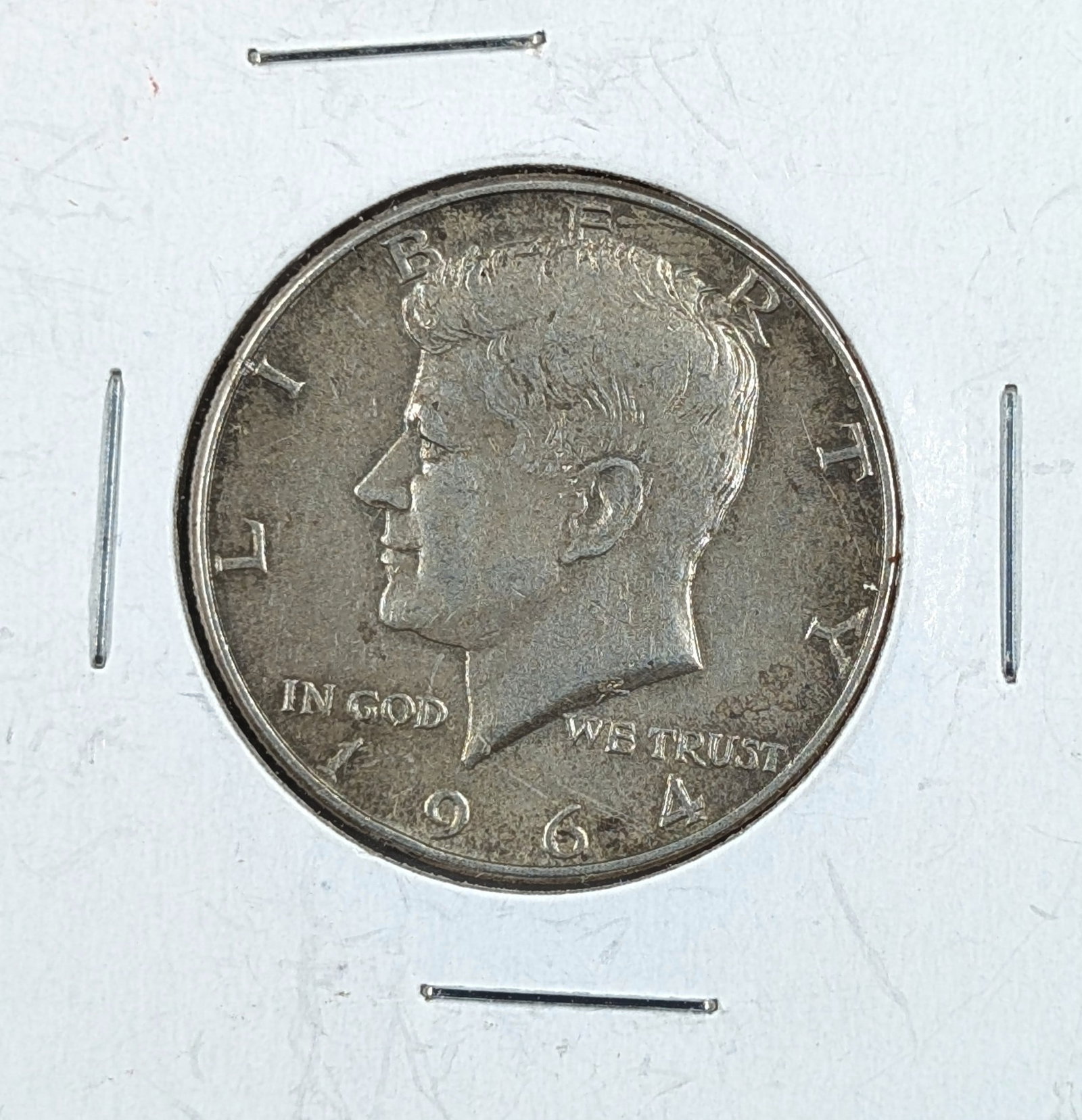 1964 Silver John F Kennedy Half Dollar: Silver