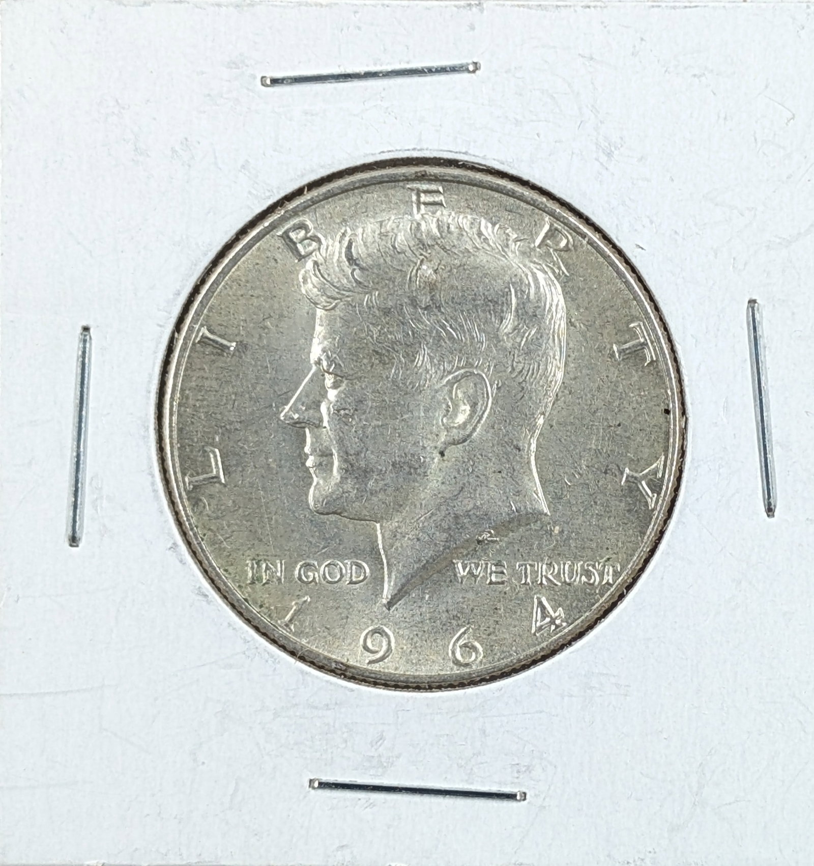 1964 Silver John F Kennedy Half Dollar: Silver
