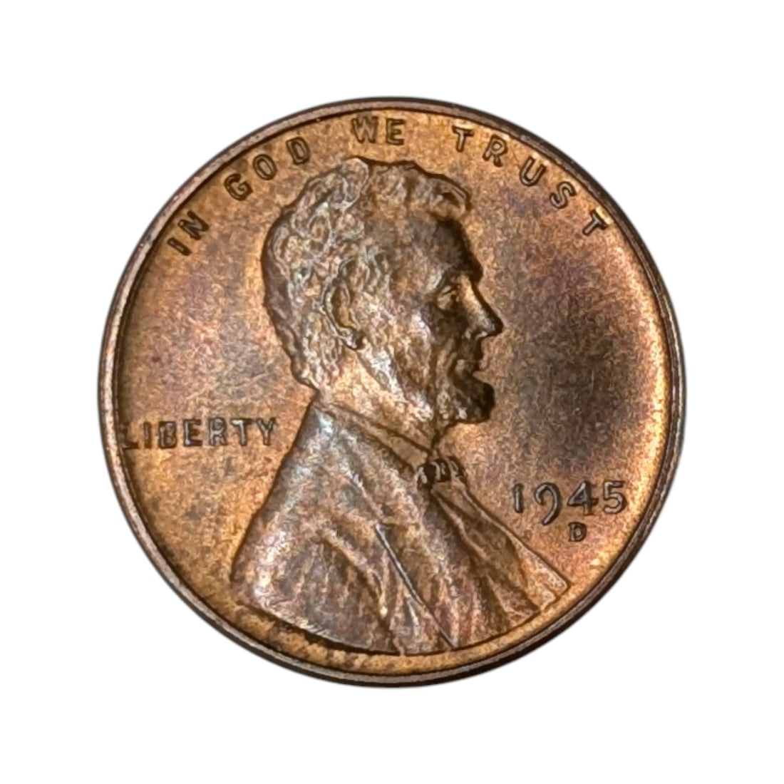 1945-D Wheat Cent - MS65 RD (1 of 2)