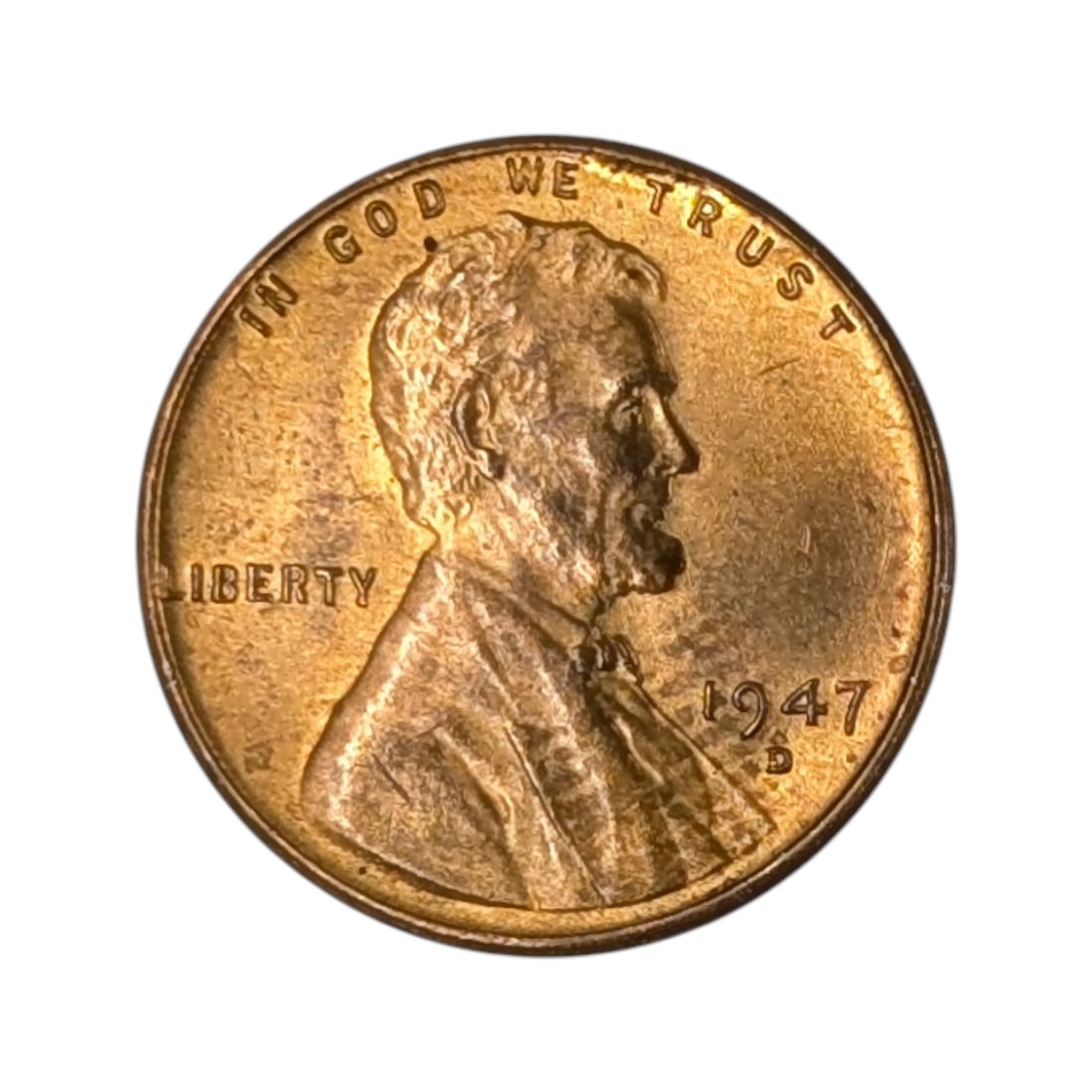1947-D Wheat Cent - MS65 RD (1 of 2)