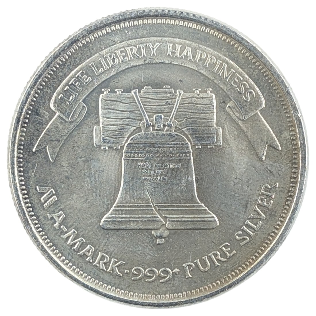 1 Ounce Fine .999 Silver Round - Liberty Bell (1 of 2)