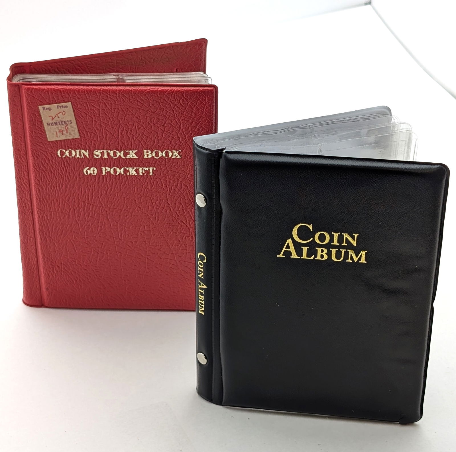 Lot of 2 Coin Books - Each Booklet has 10 Pages (1 of 4)