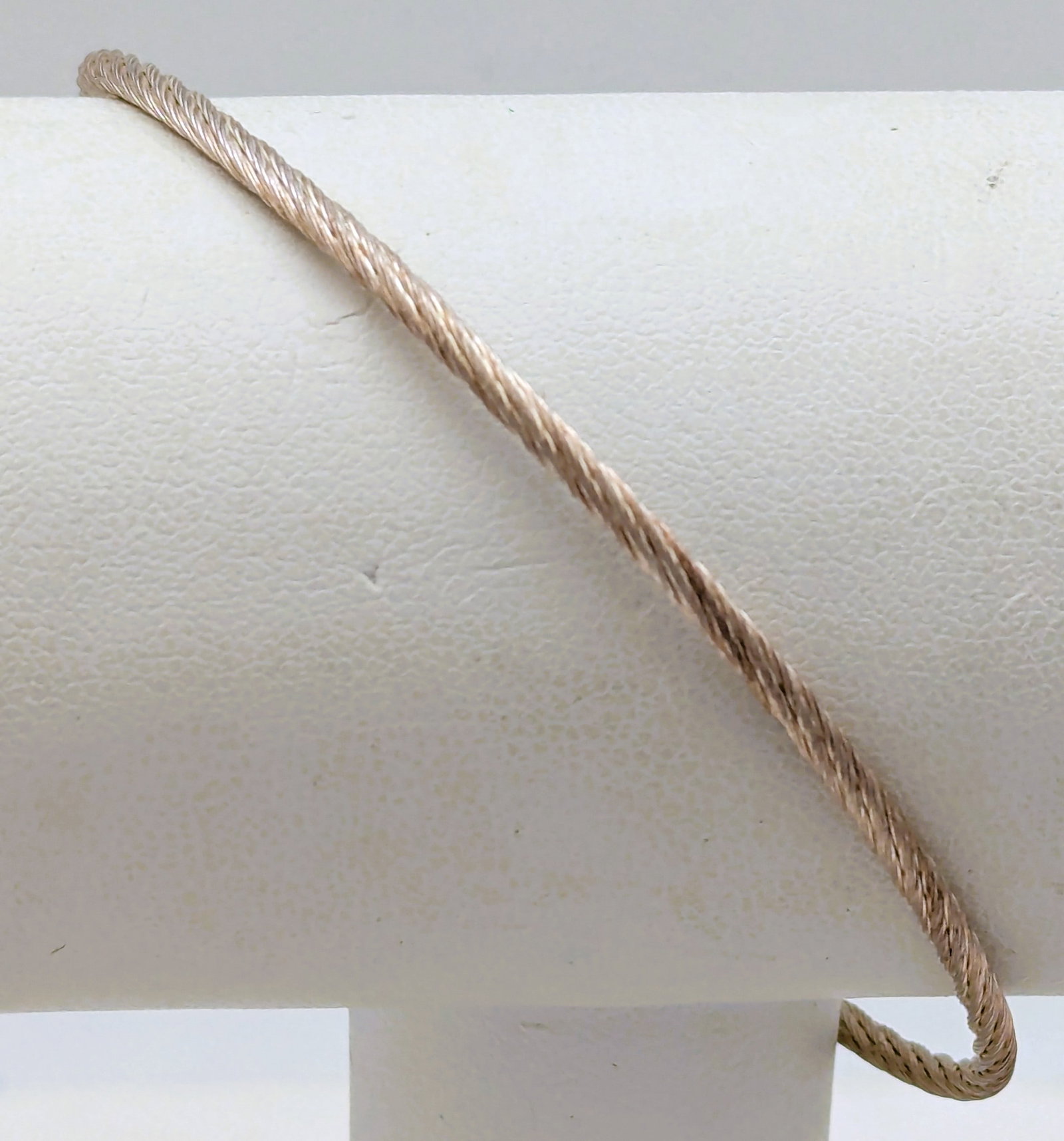 Italian Sterling Silver Ladies Bracelet: Length: 6-7in