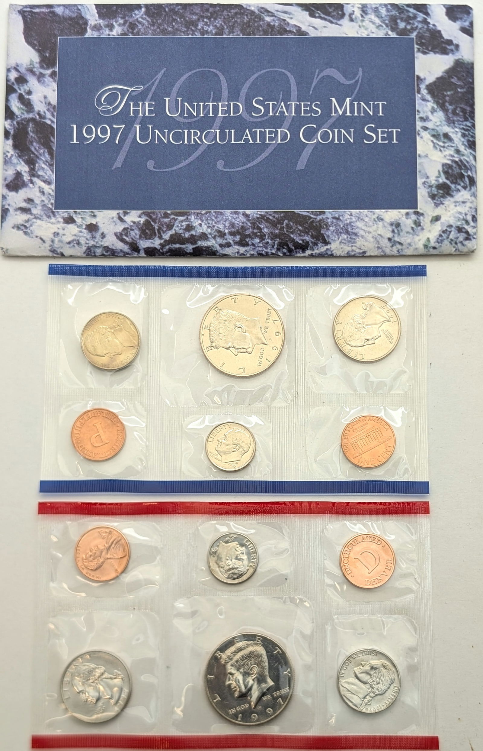 1997 US Mint Uncirculated Coin Set (1 of 2)