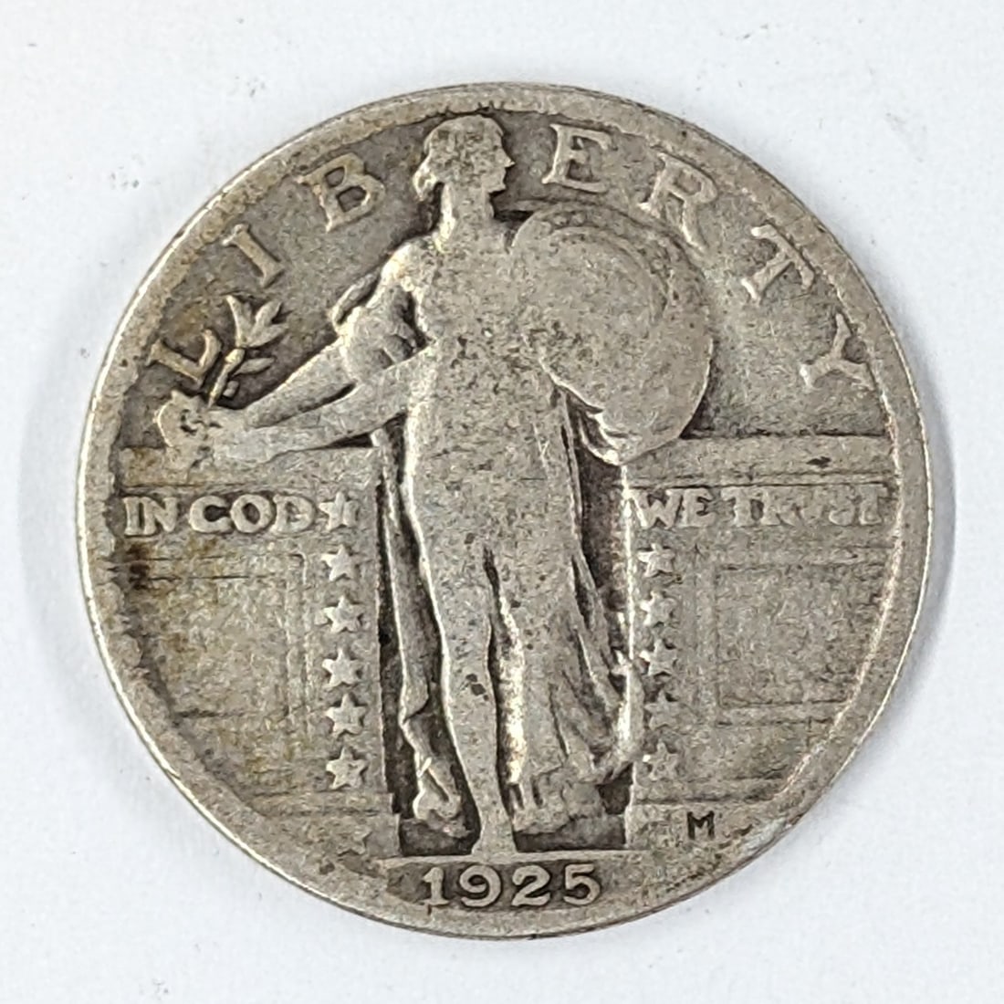 1925 Silver Standing Liberty Quarter (1 of 2)