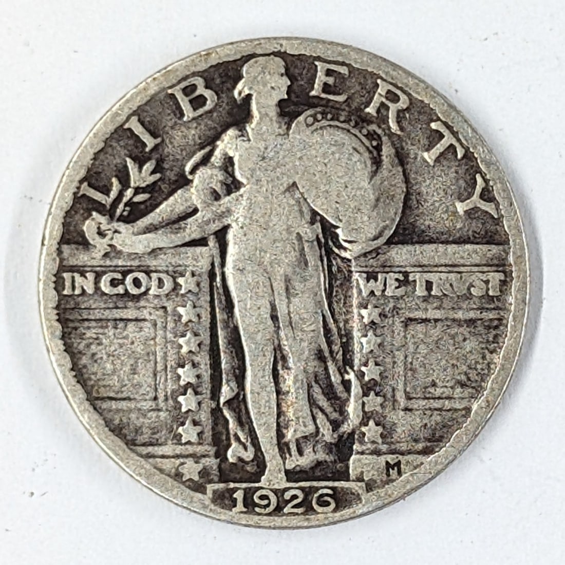 1926 Silver Standing Liberty Quarter: Silver