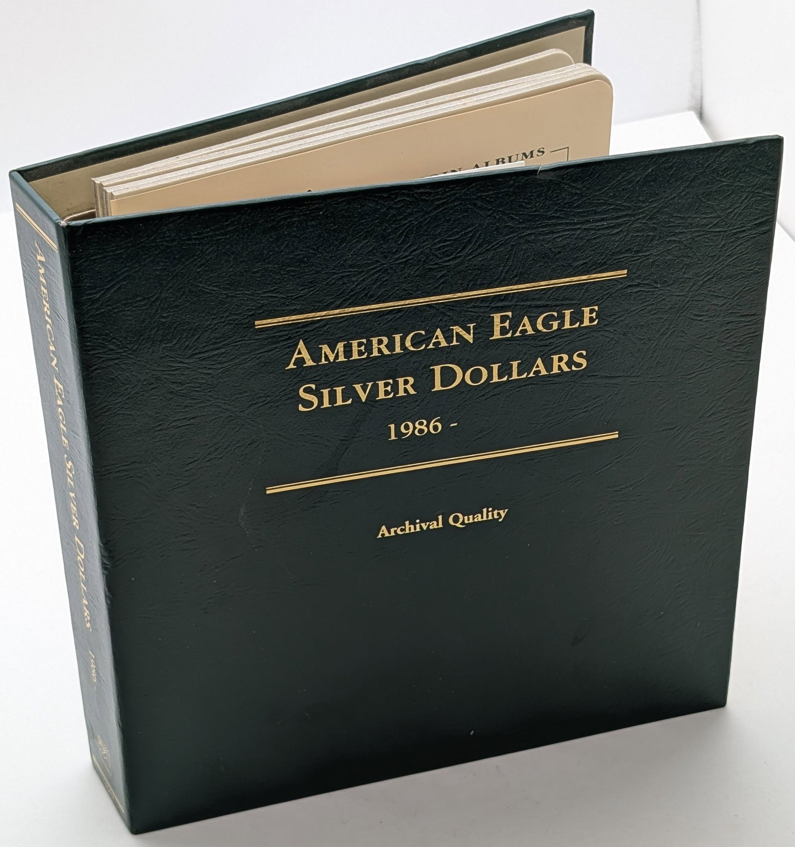 Littleton American Eagle Silver Dollars 1986-current Book - Empty: Book