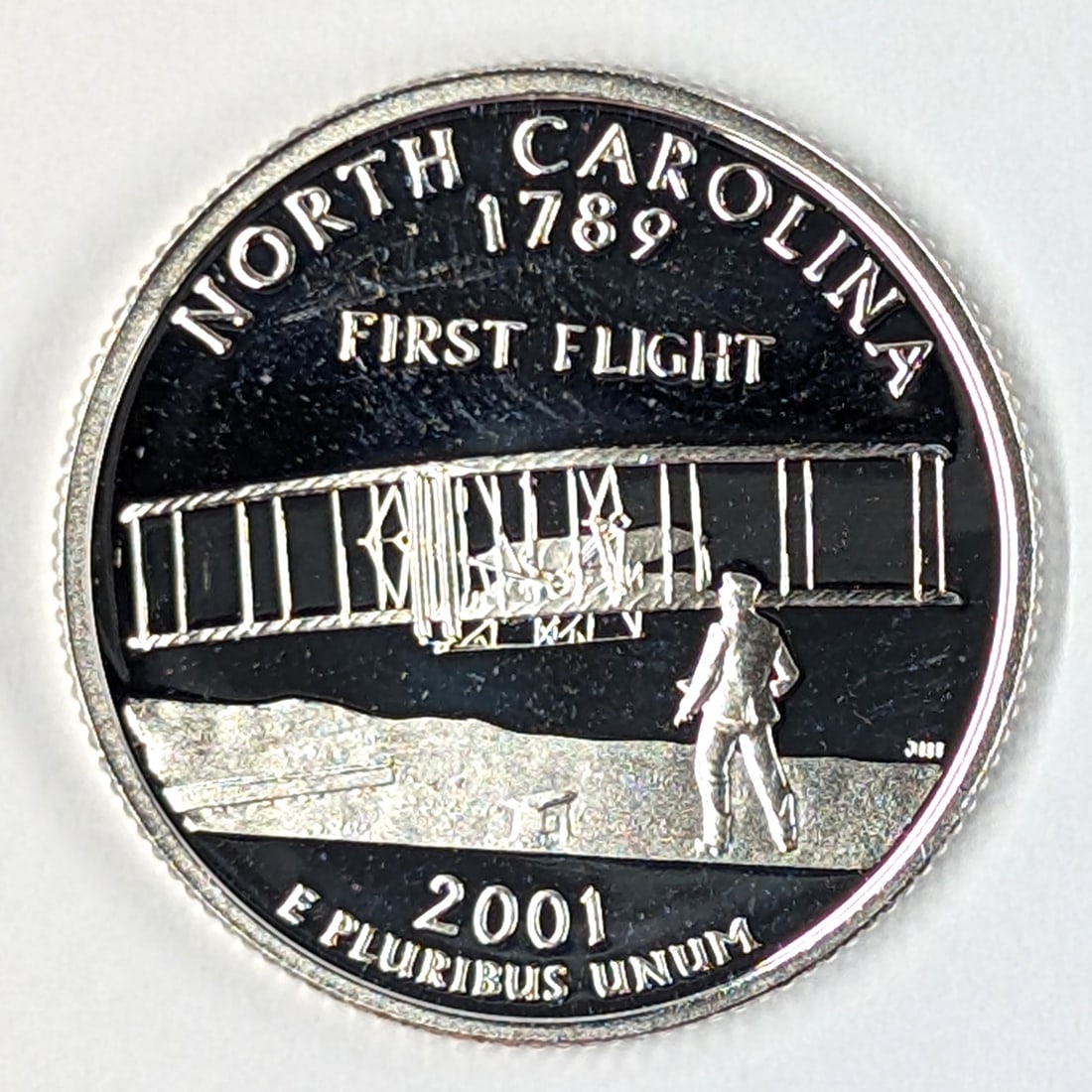 2001-S Silver North Carolina State Quarter - BU (1 of 2)