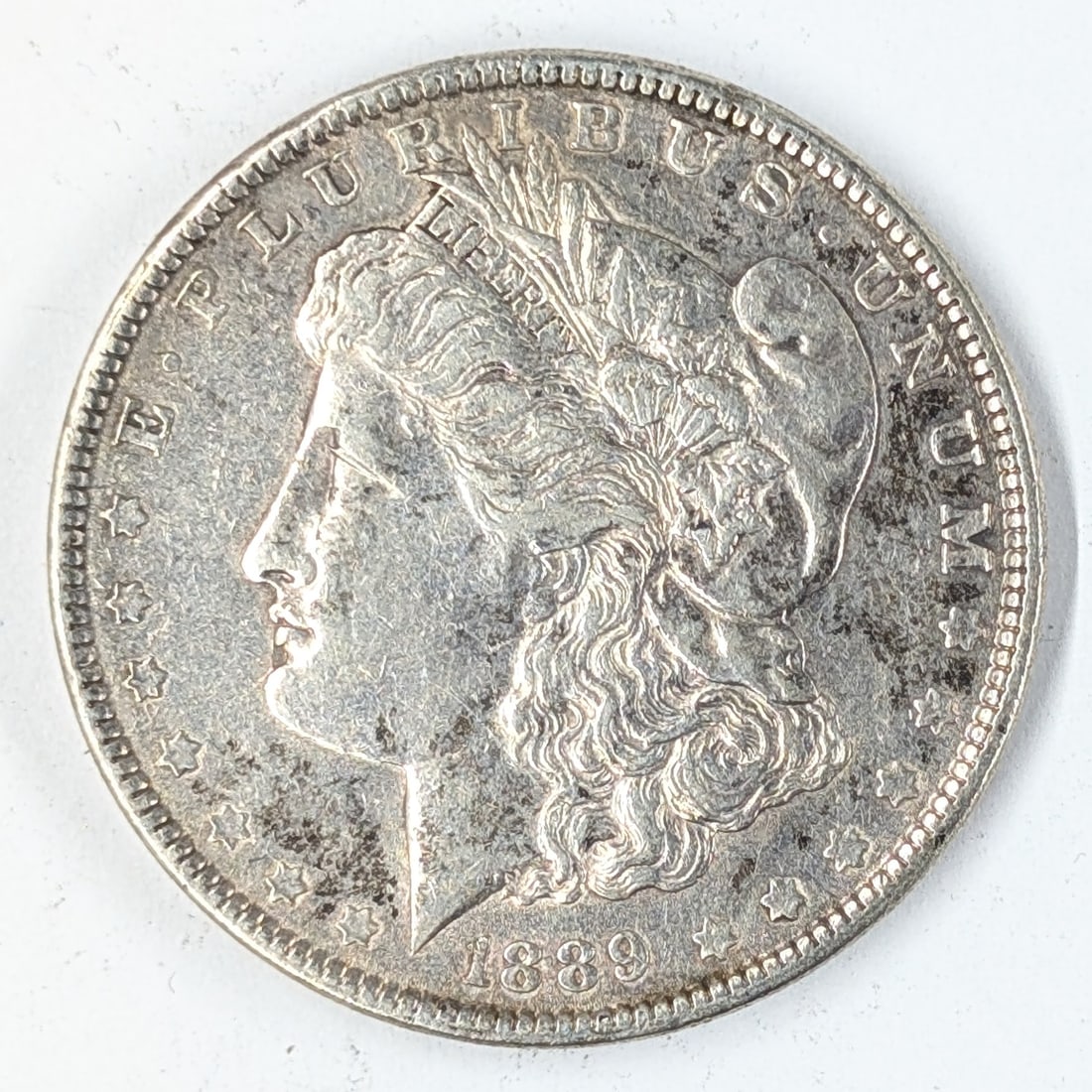 1889 Morgan Silver Dollar: Silver
