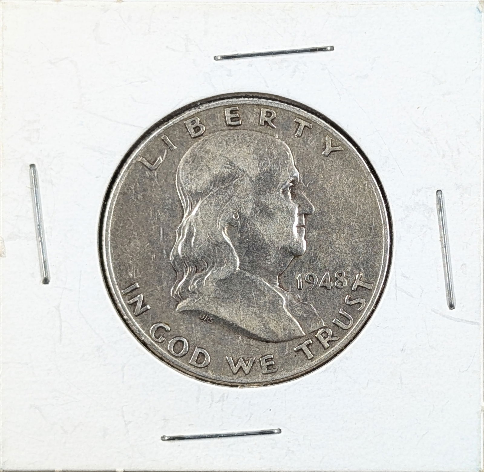 1948 Silver Franklin Half Dollar: Silver