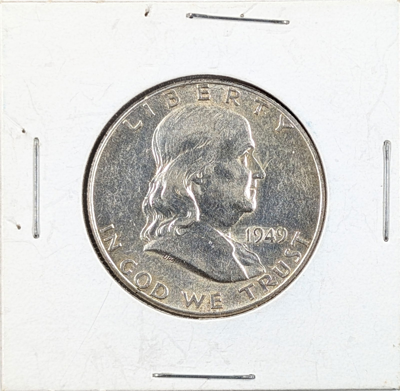 1949 Silver Franklin Half Dollar (1 of 2)