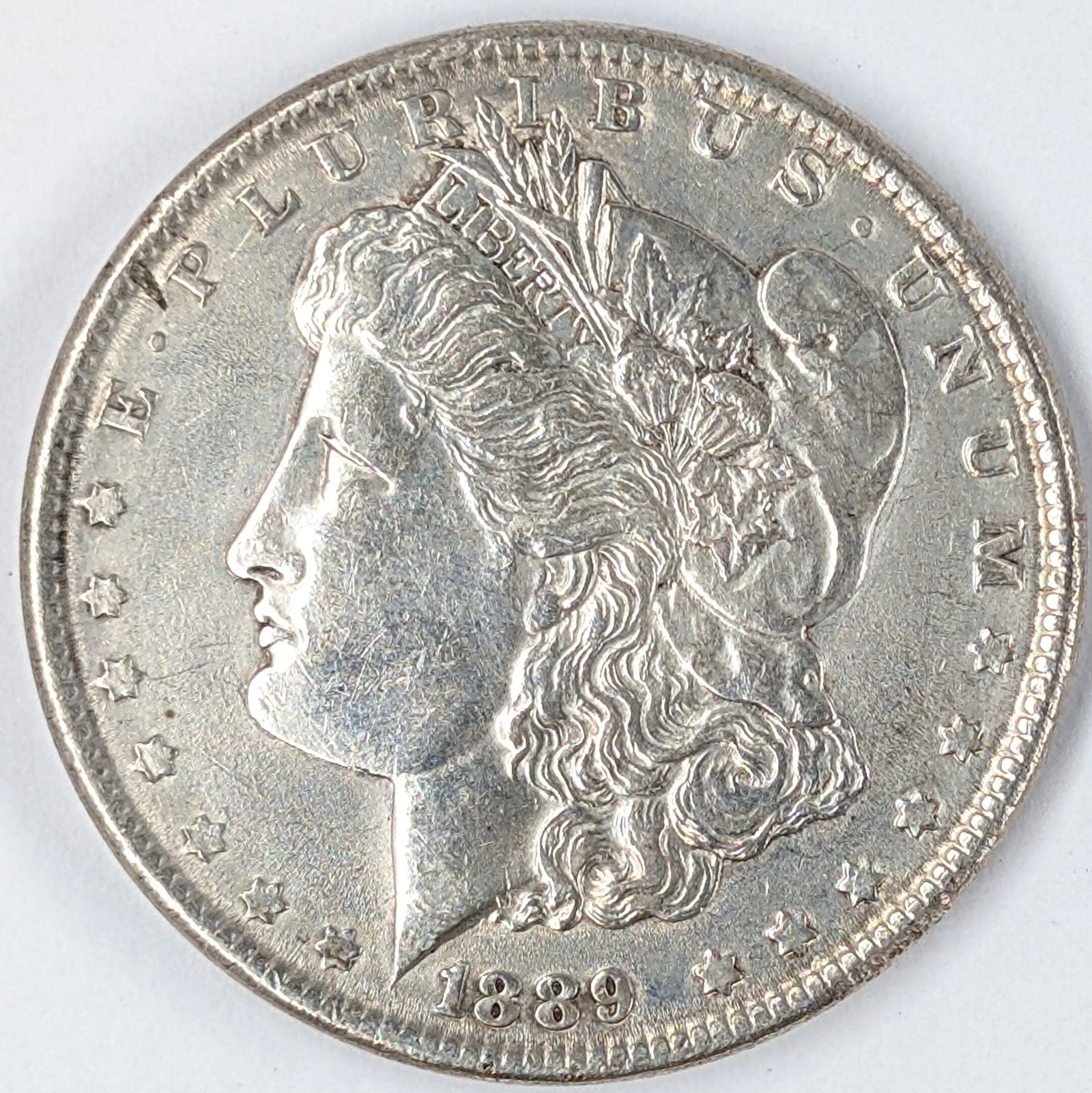 1889 Morgan Silver Dollar: Silver