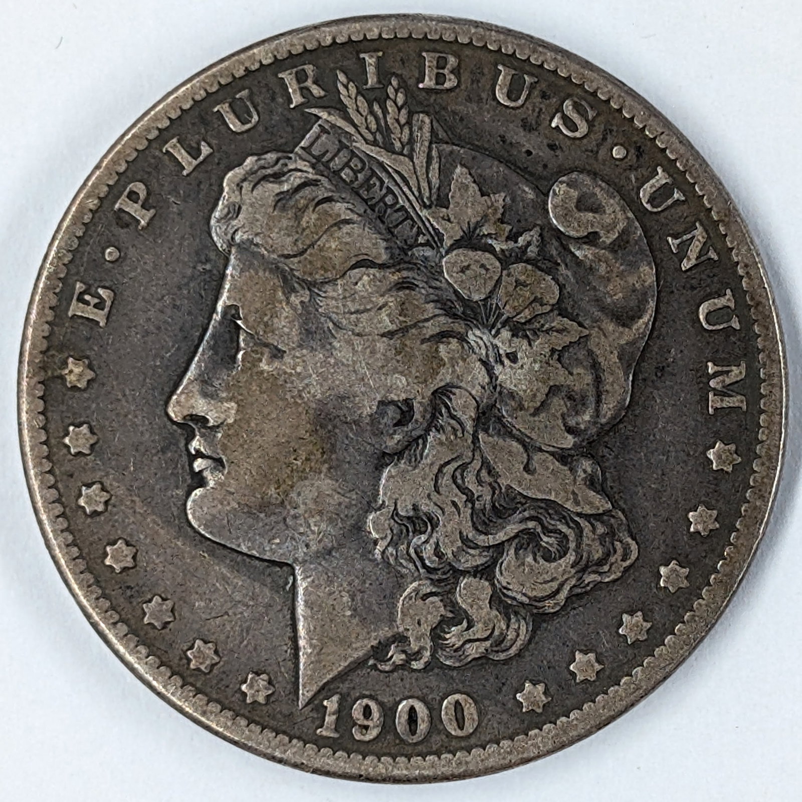 1900-S Morgan Silver Dollar: Silver