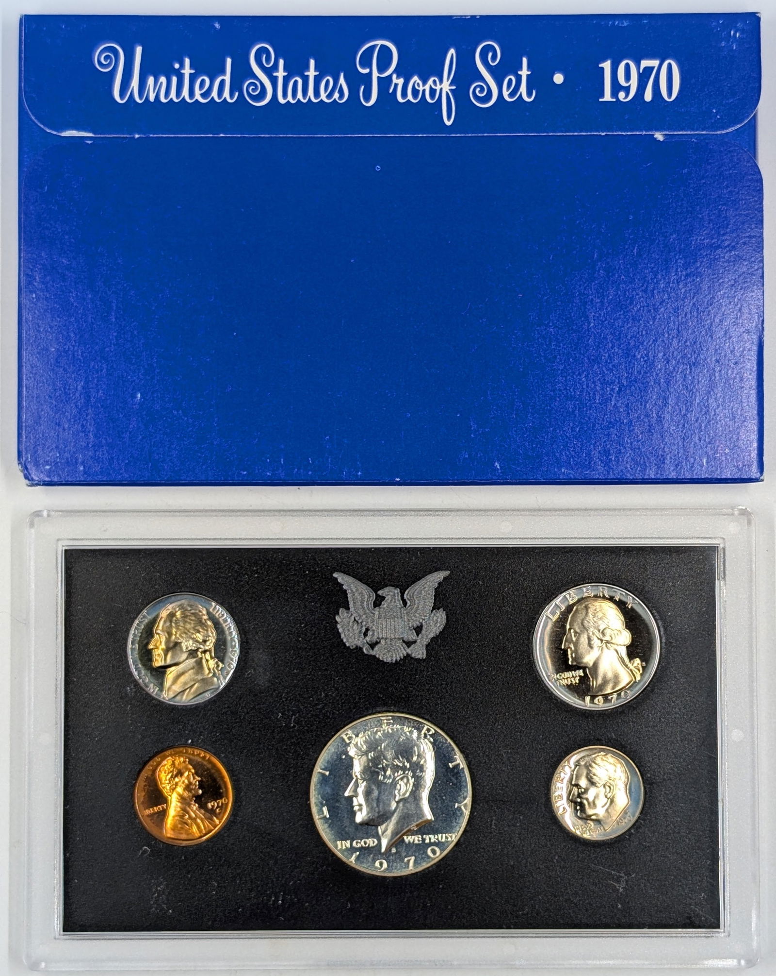 1970 US Mint Proof Set w/ Silver JFK (1 of 2)