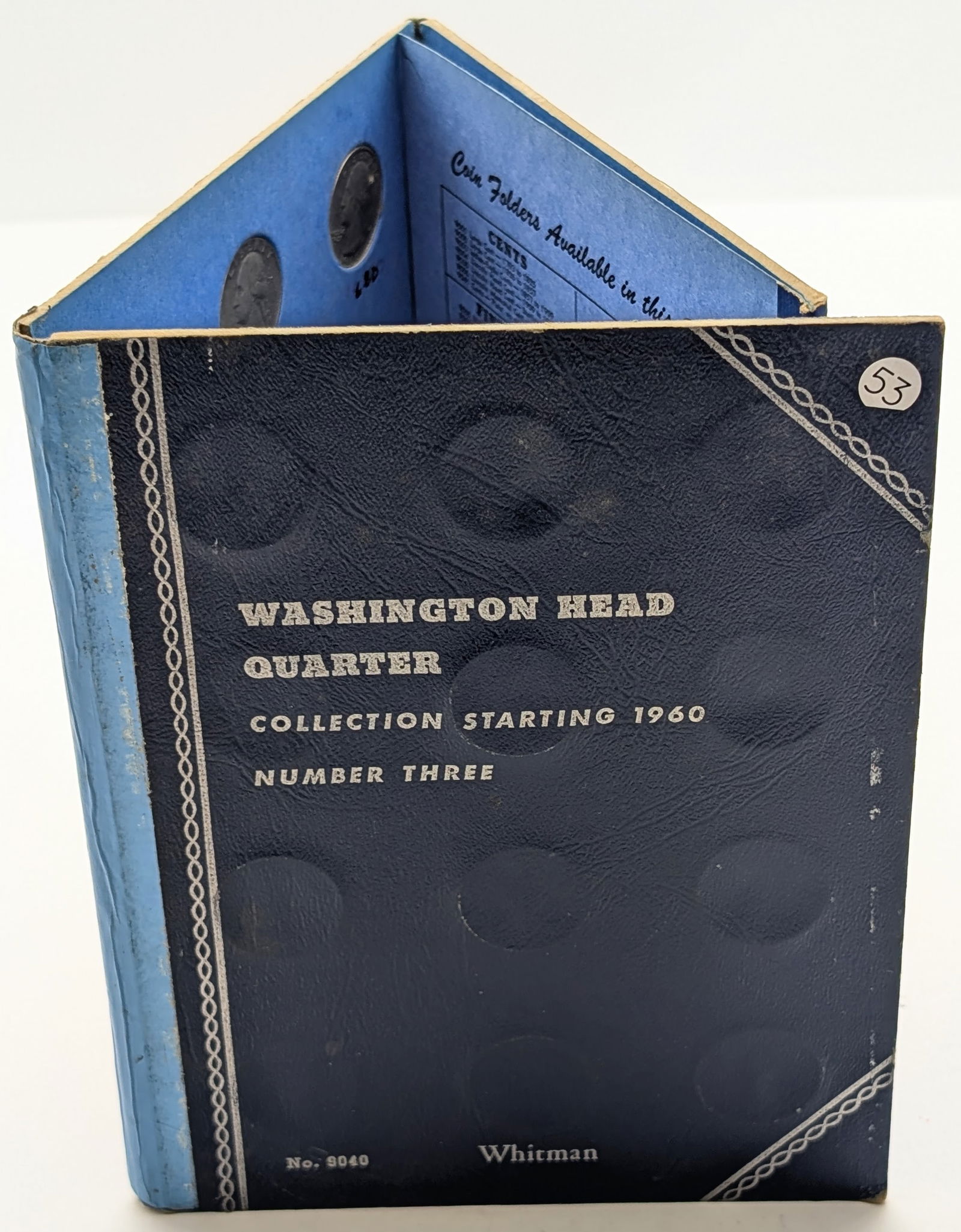 Whitman Washington Quarter Book w/ 24 Quarters Total - 5 are Silver (1 of 5)