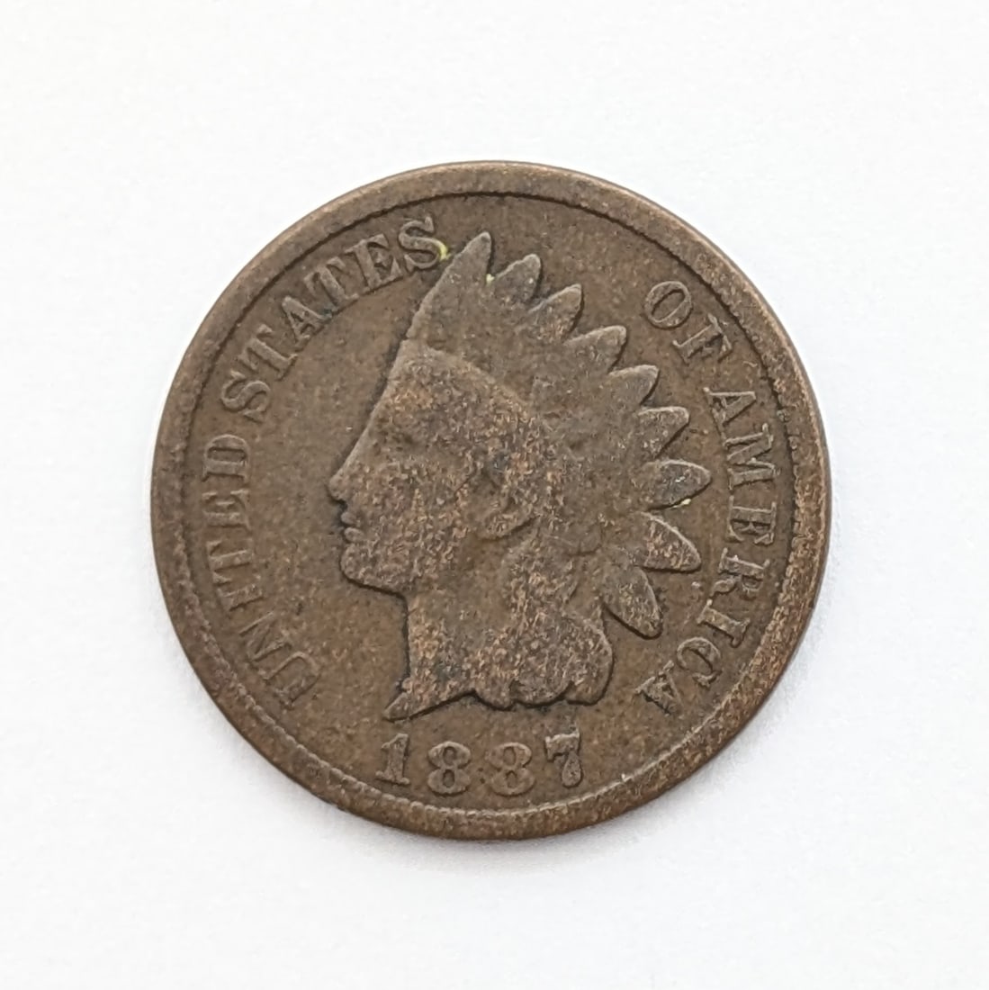1887 Indian Head Cent: Coin