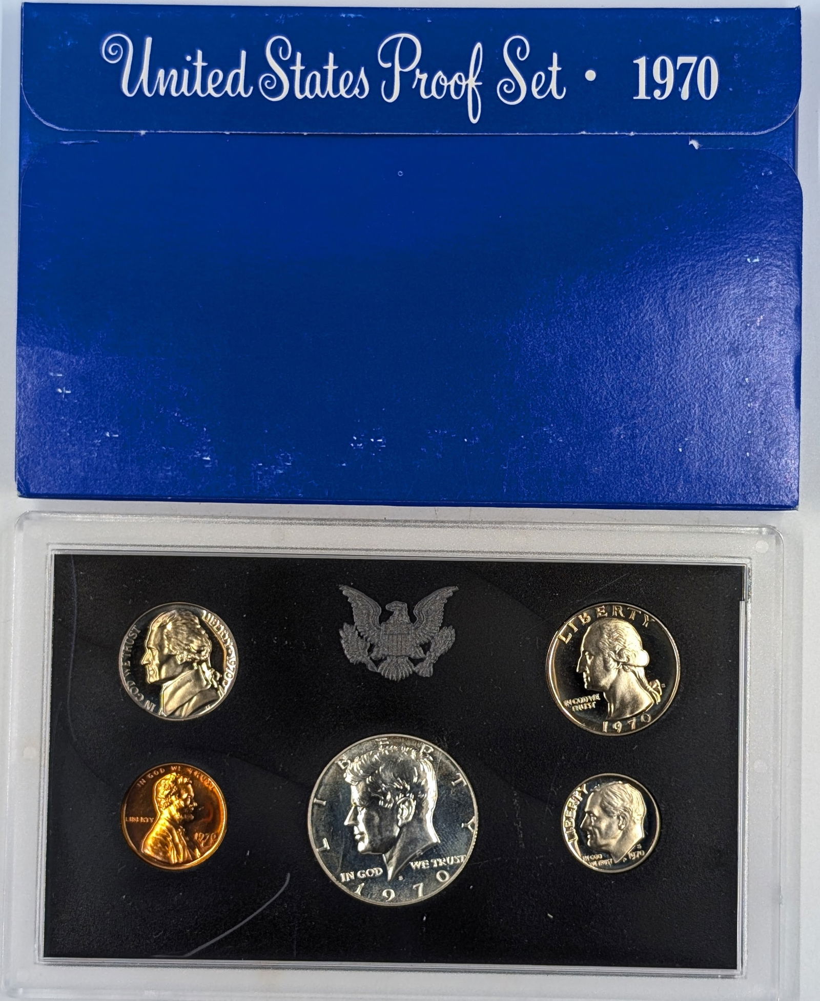 1970 US Mint Proof Set w/ Silver JFK (1 of 2)