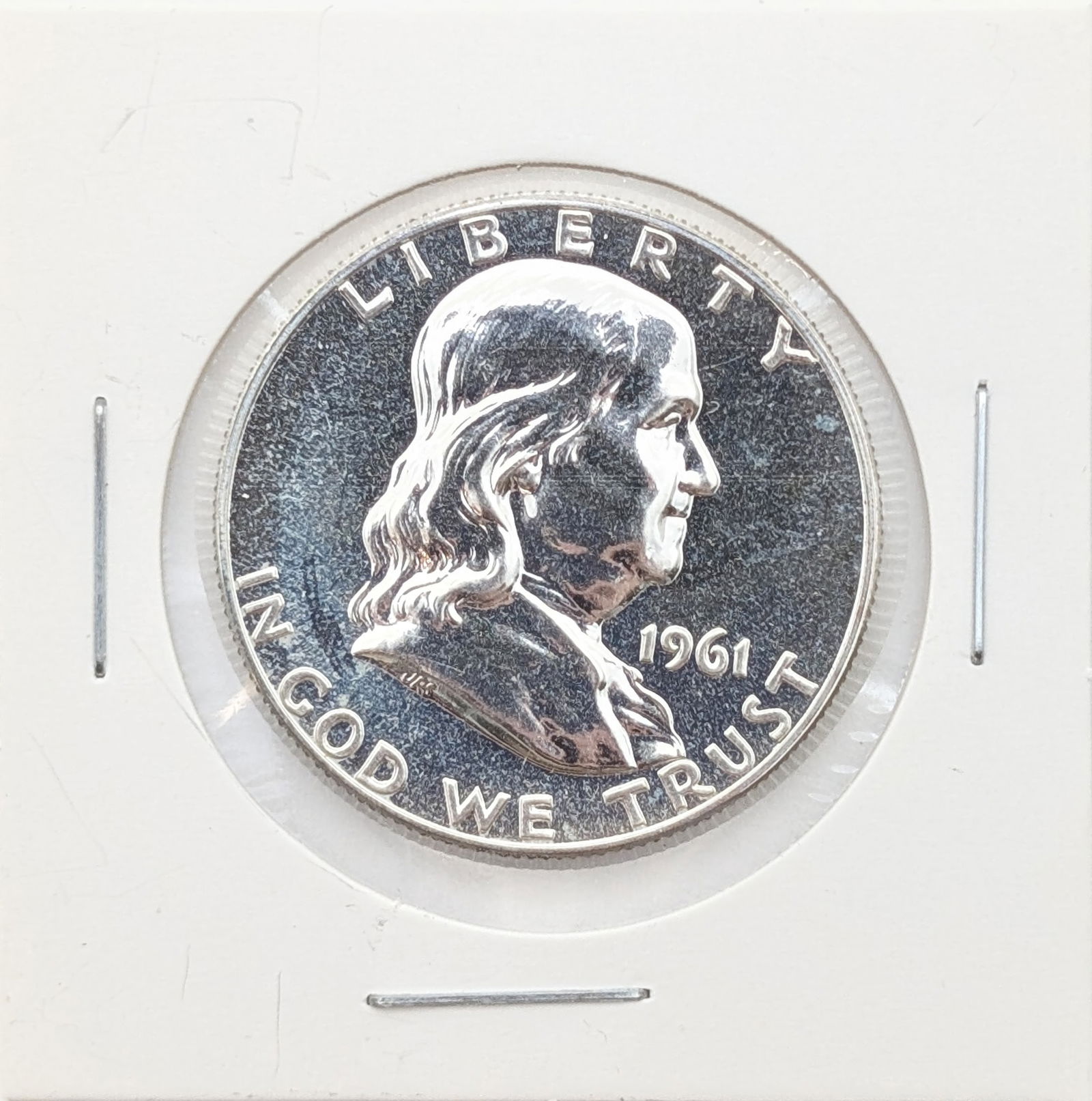 1961 Silver Franklin Half Dollar- Proof (1 of 2)