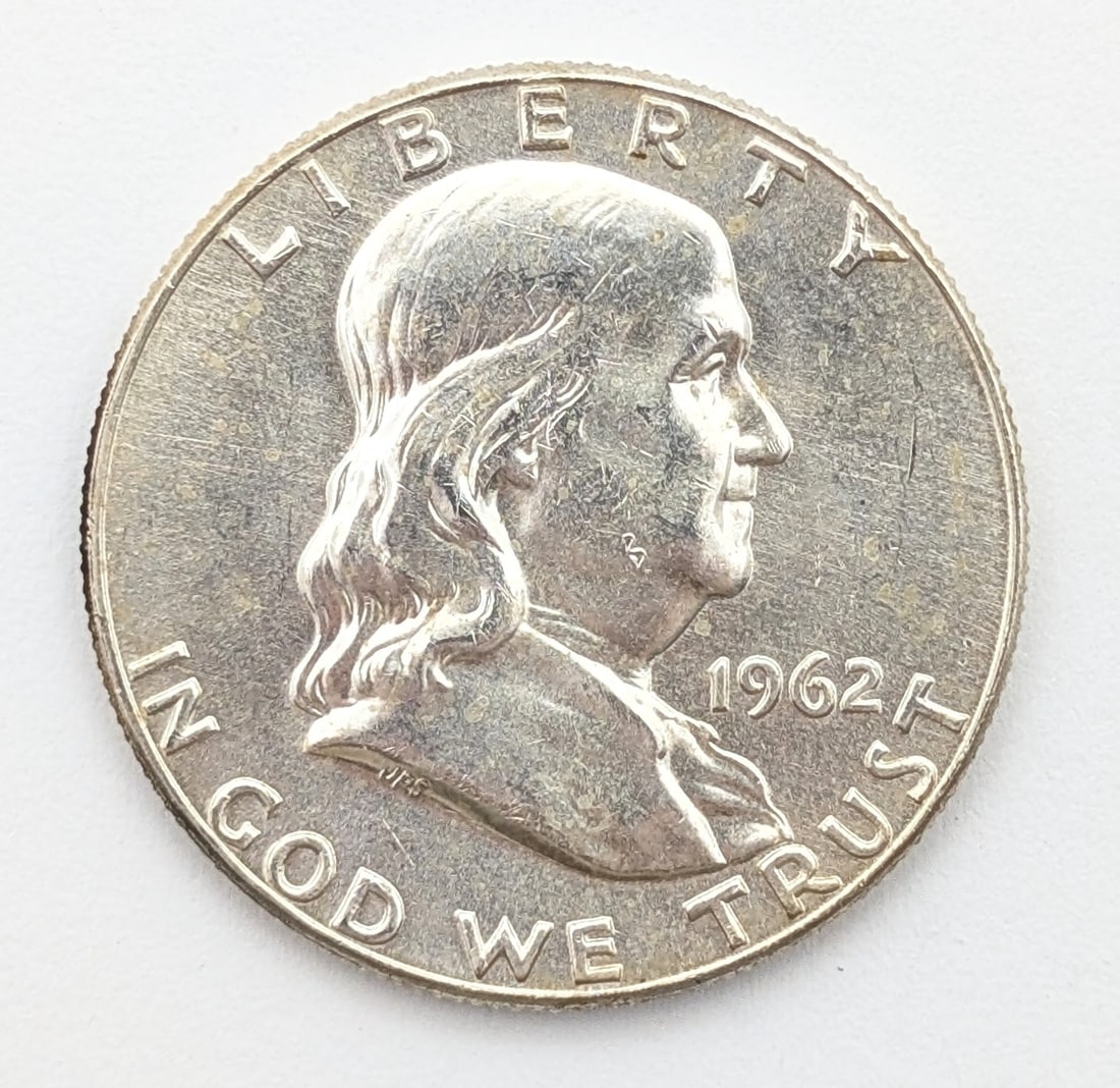1962-D Silver Franklin Half Dollar: _