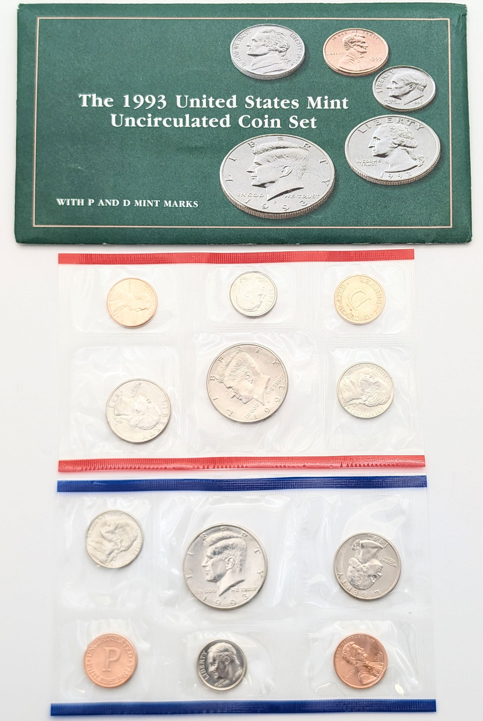 1993 US Mint Uncirculated Coin Set (1 of 2)