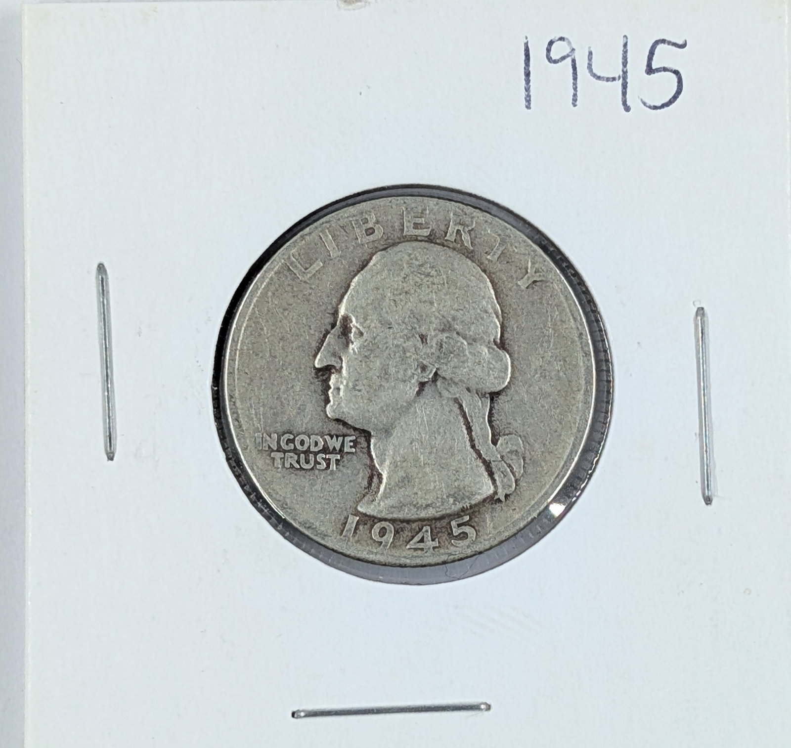1945 Silver Washington Quarter (1 of 2)