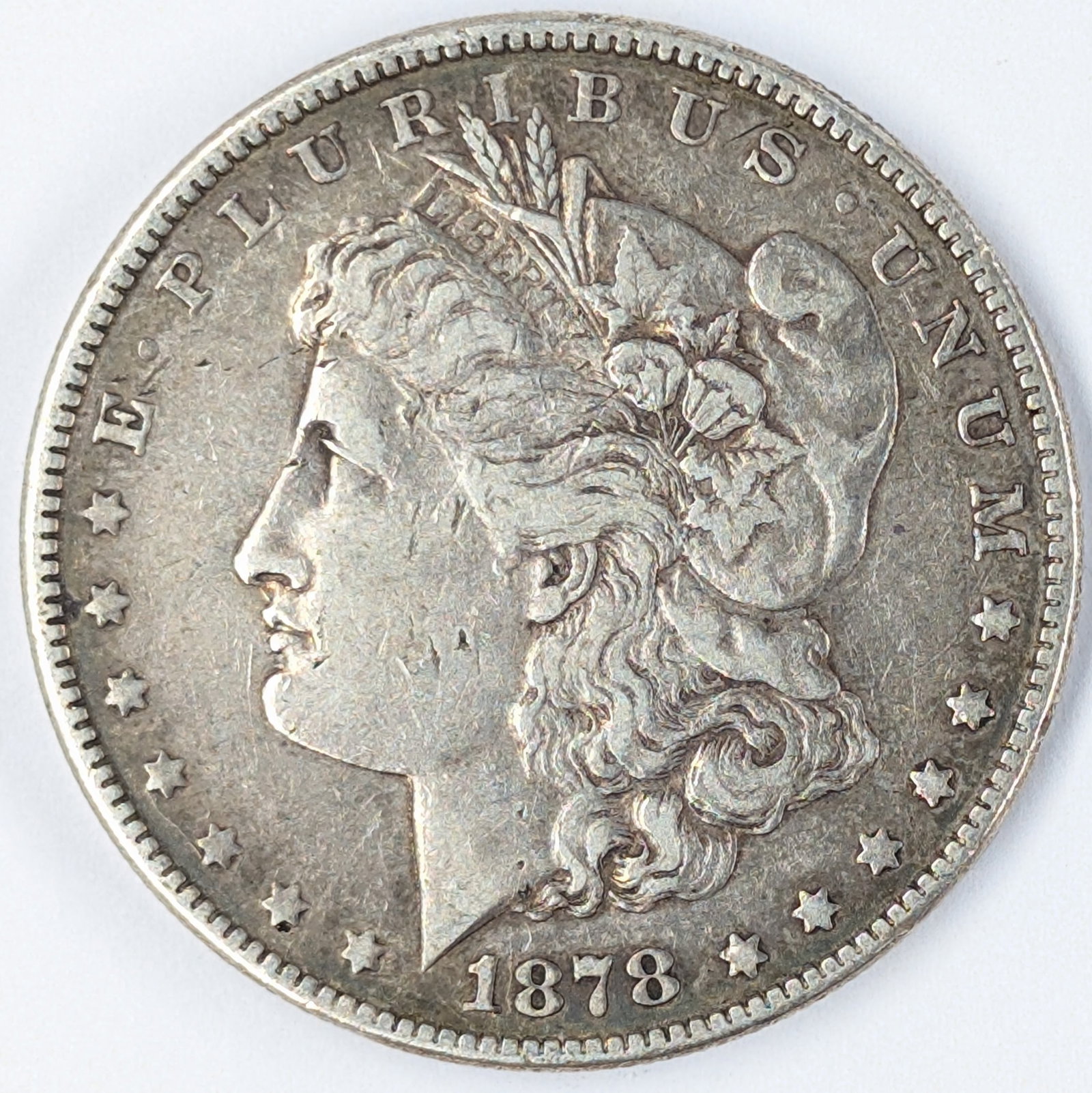 1878 Morgan Silver Dollar: Silver