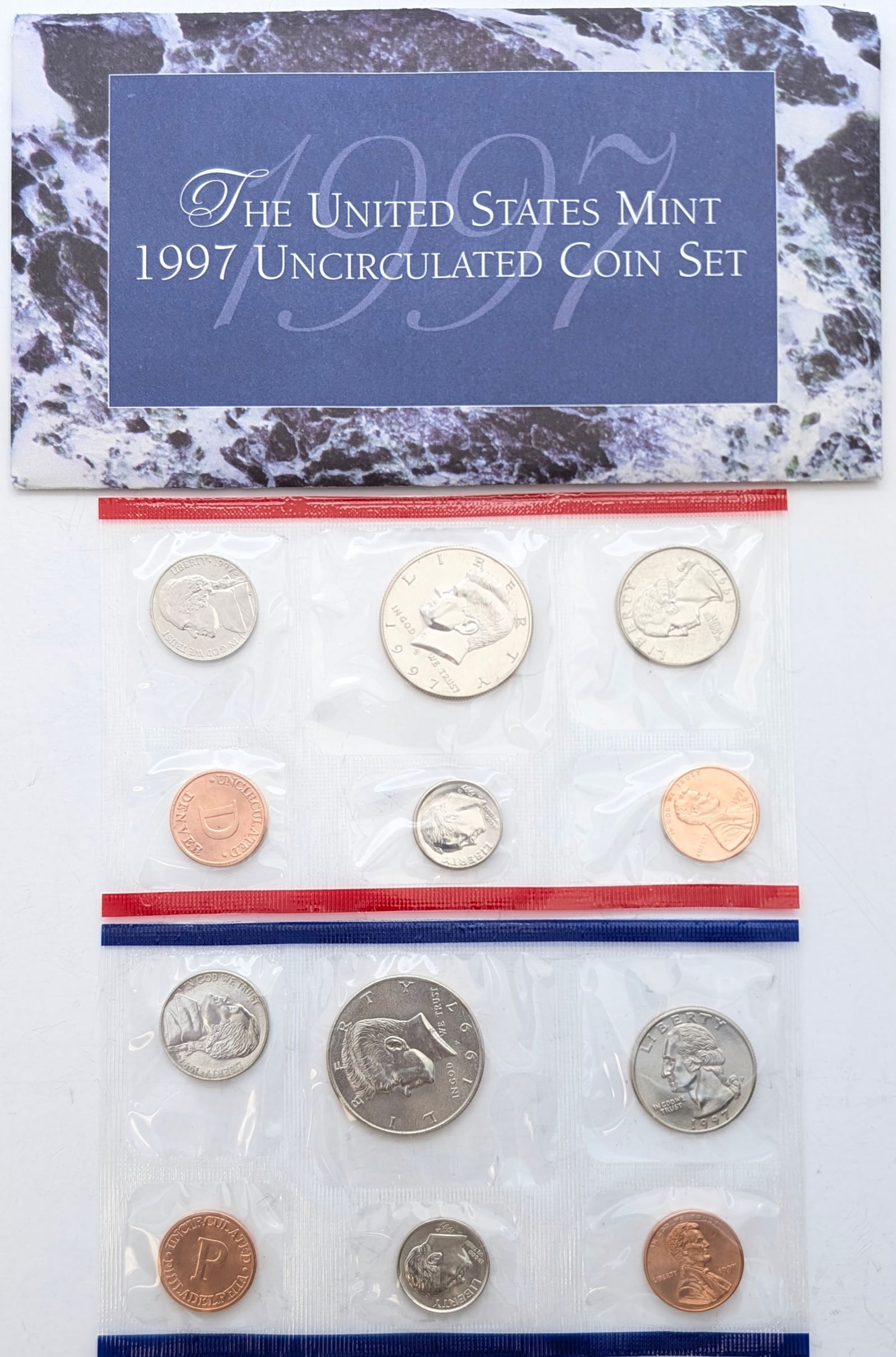1997 US Mint Uncirculated Coin Set (1 of 2)