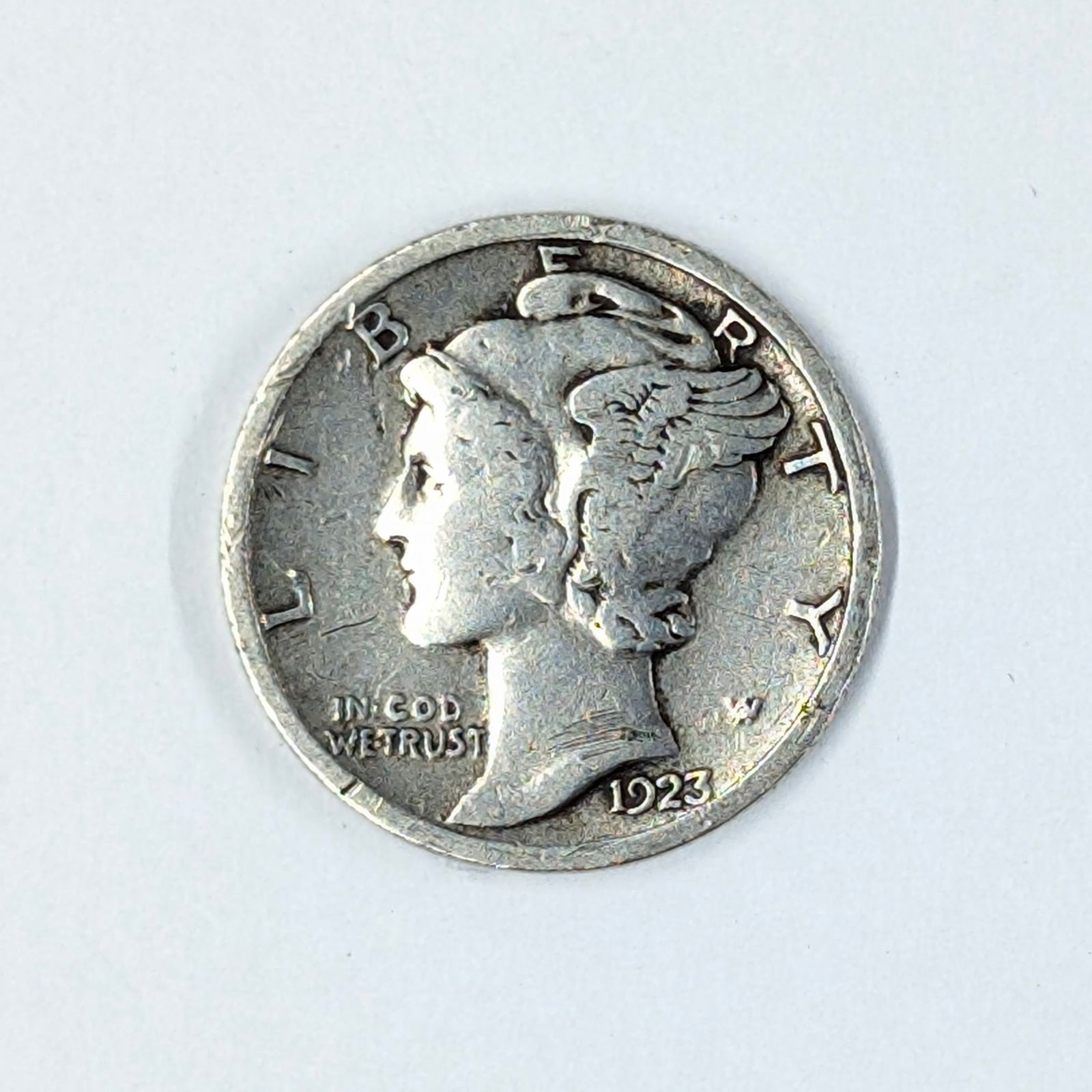1923 Silver Mercury Dime: _