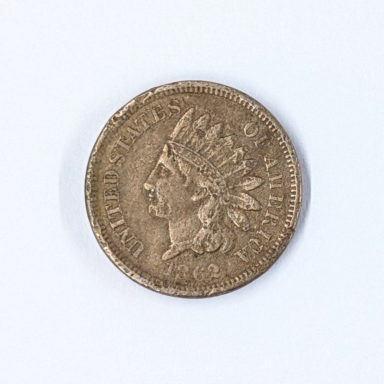 1862 Indian Head Cent: _