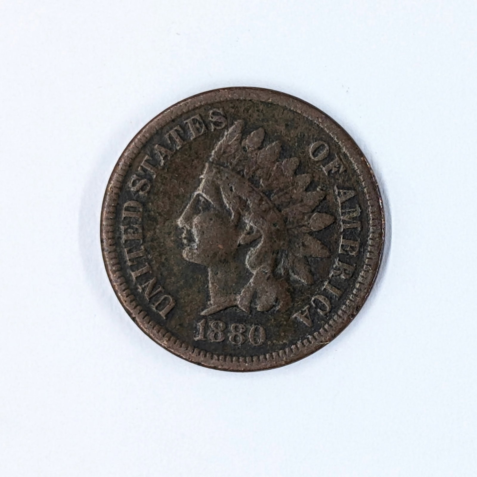 1880 Indian Head Cent: _
