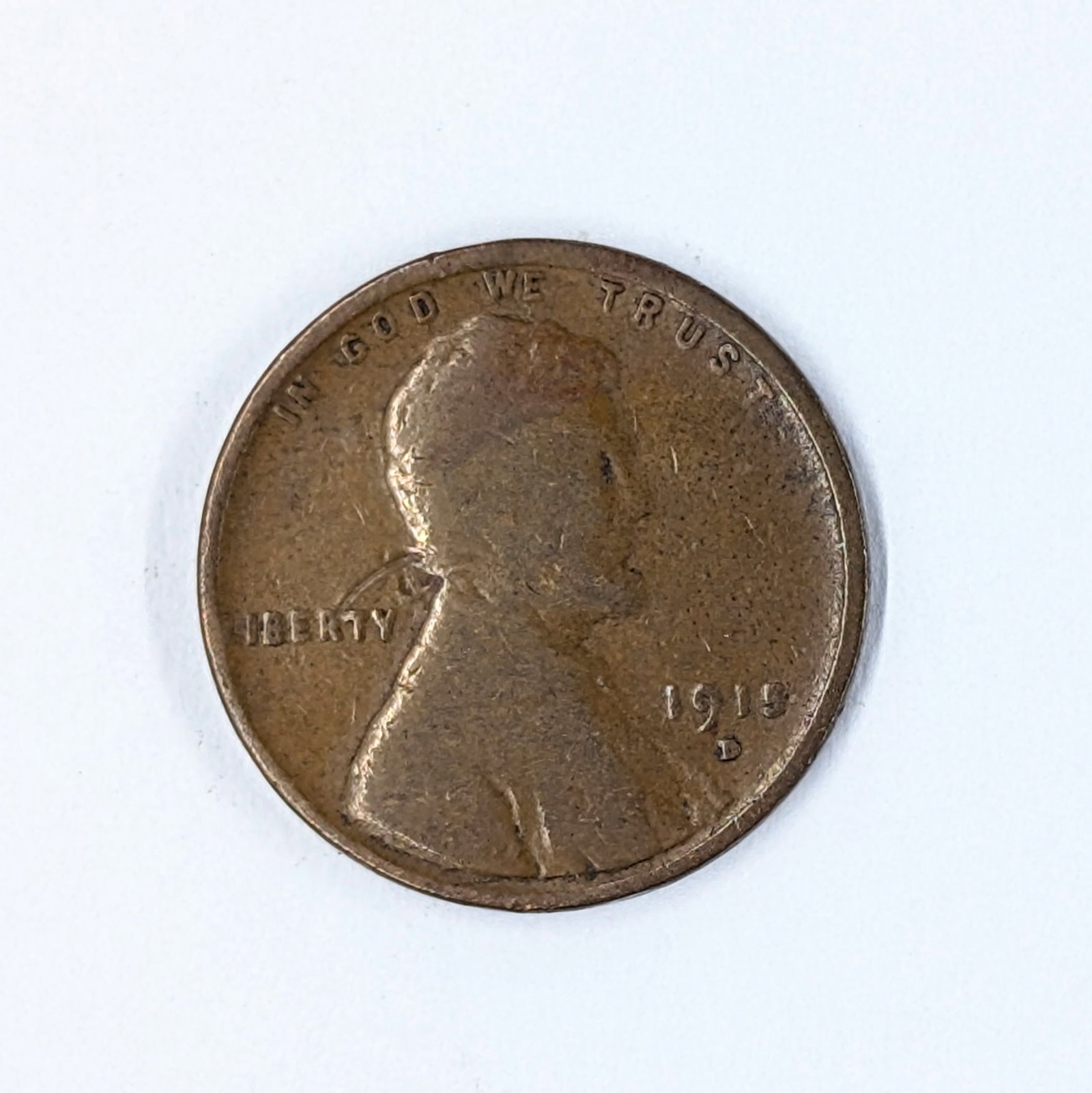 1915-D Wheat Cent: _