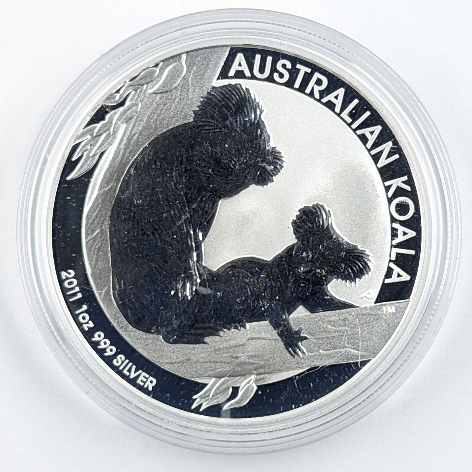 1 Ounce Fine .999 Silver Round- 2011 Australian Koala (1 of 2)