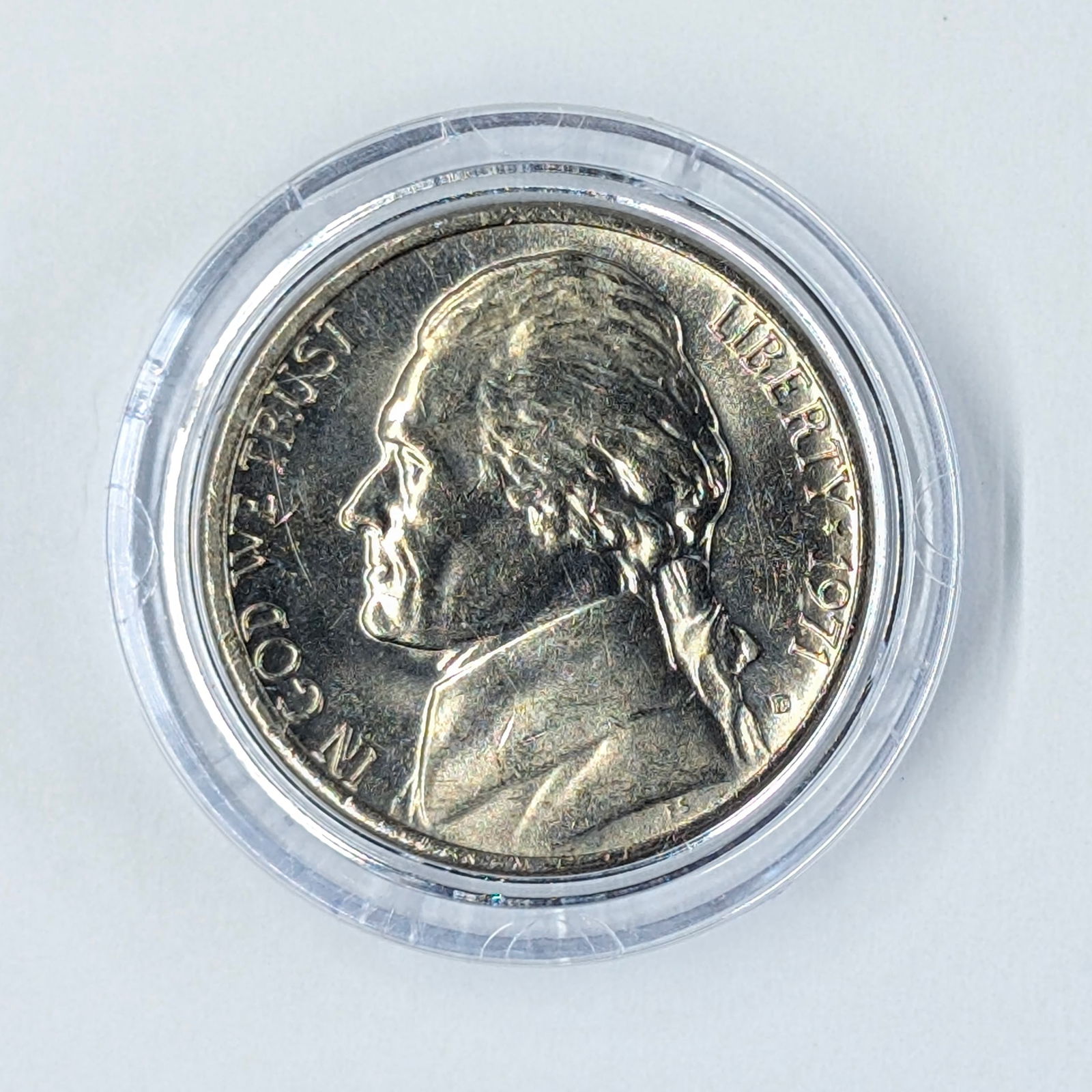 1971 D Uncirculated Jefferson Nickel (1 of 2)