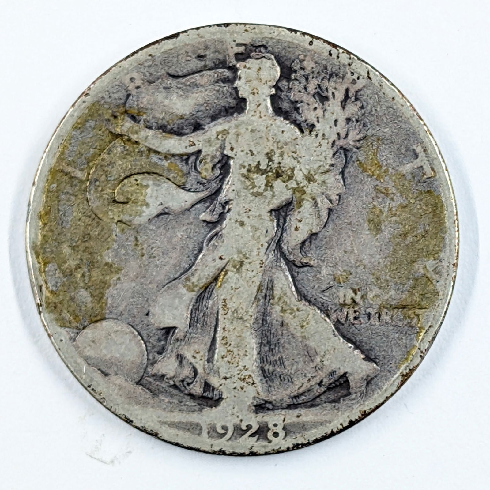 1928-S Silver Walking Liberty Half Dollar: _