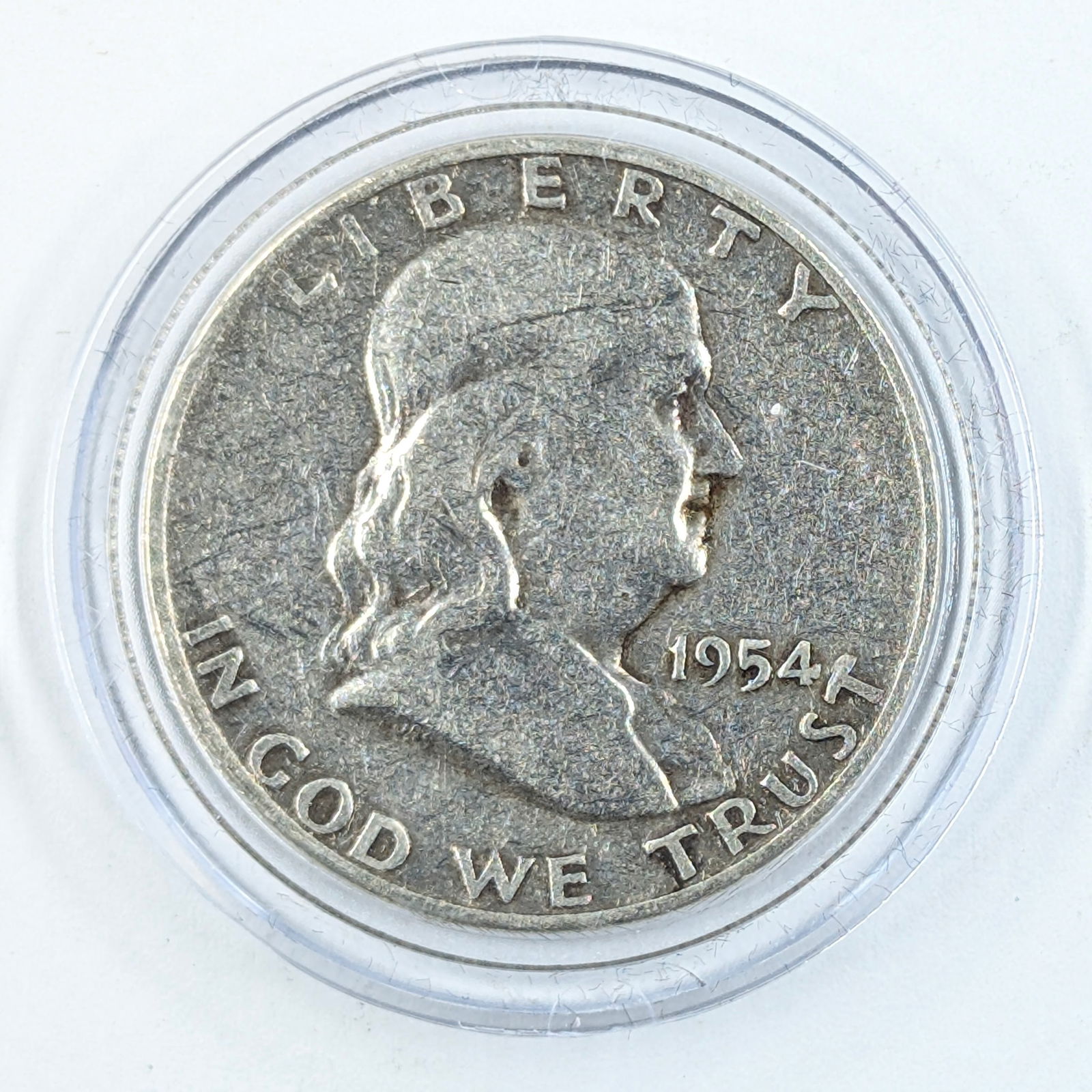 1954 Silver Franklin Half Dollar (1 of 2)