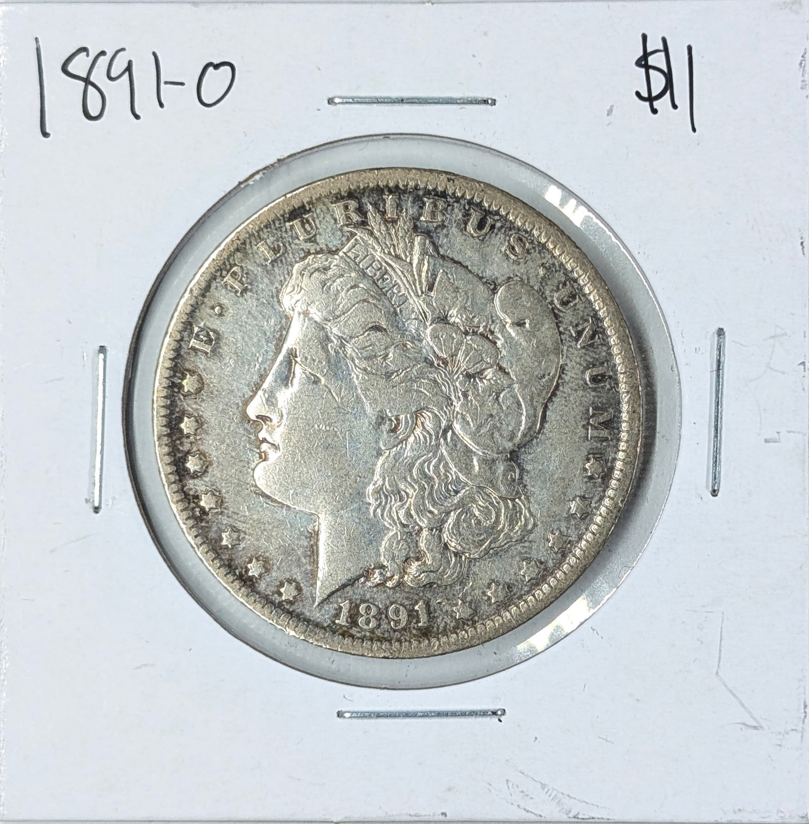 1891-O Morgan Silver Dollar: _