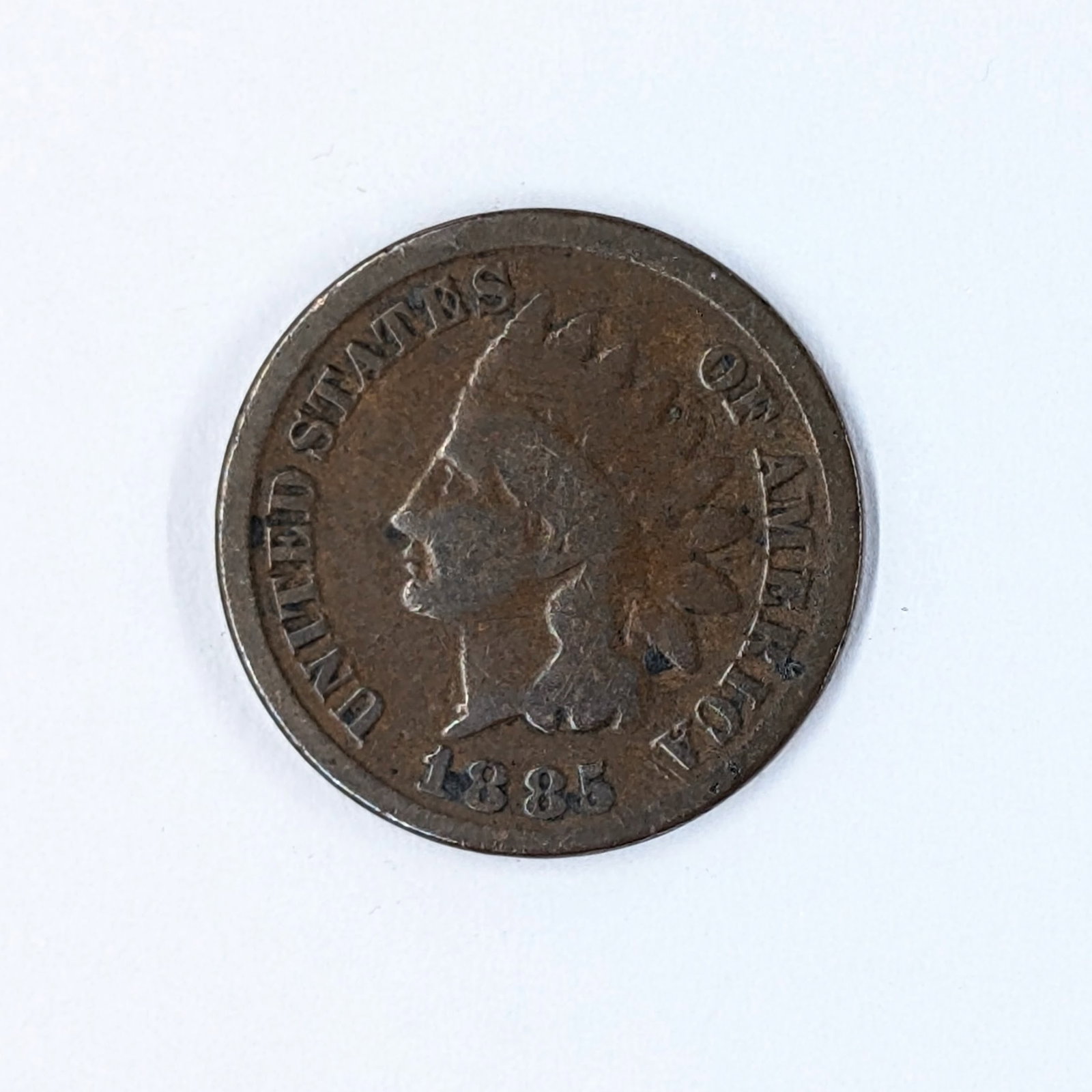 1885 Indian Cent: _