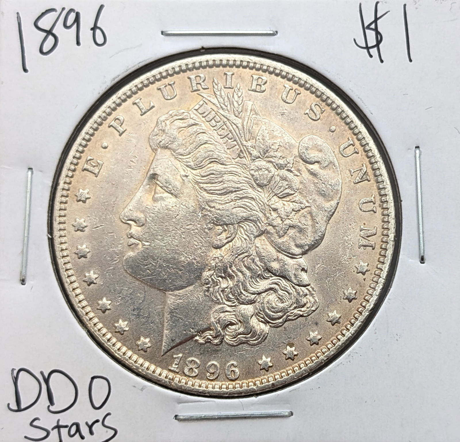 1896 Morgan Silver Dollar - DDO Stars: Silver