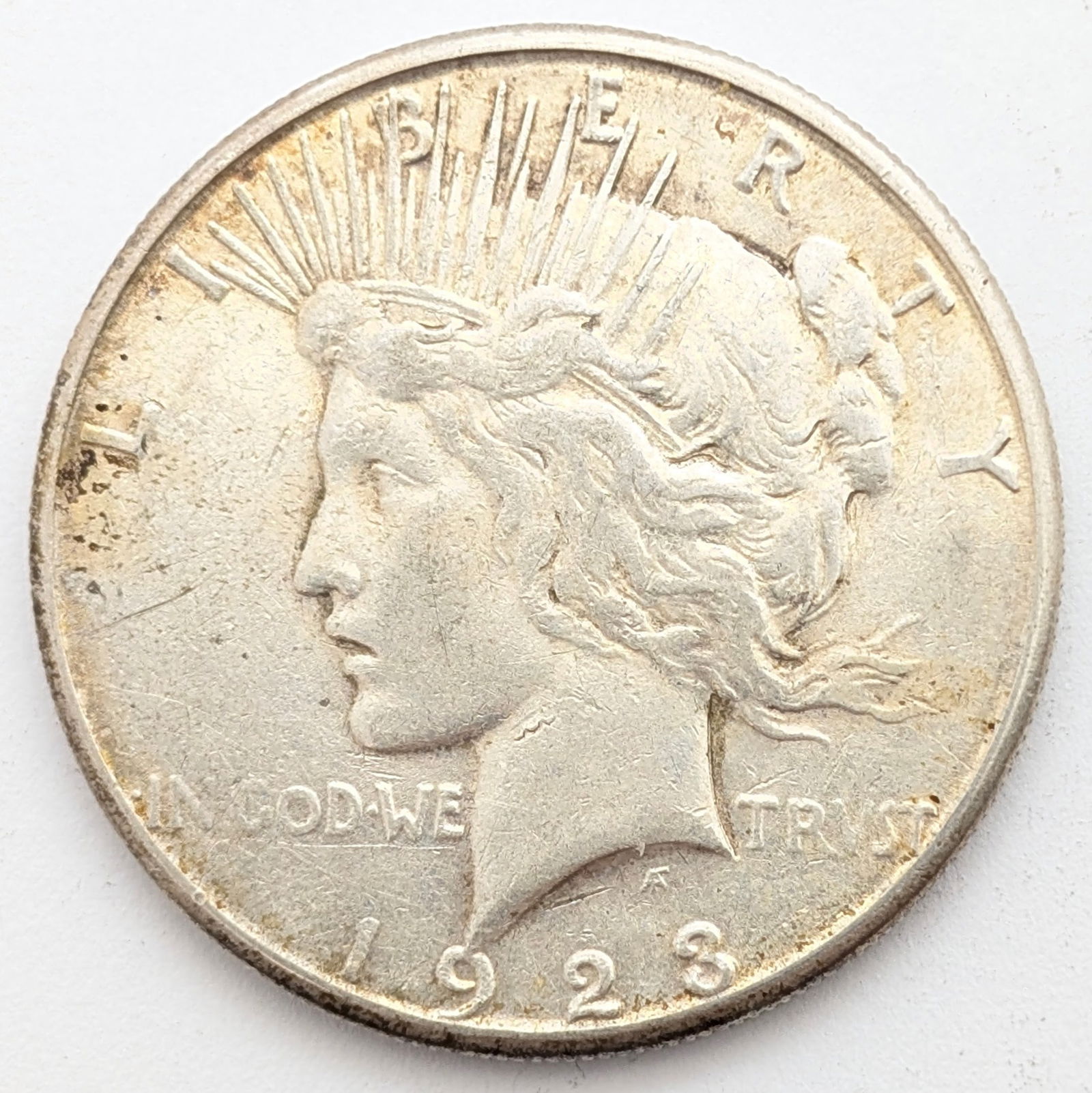 1923-S Silver Peace Dollar: Silver