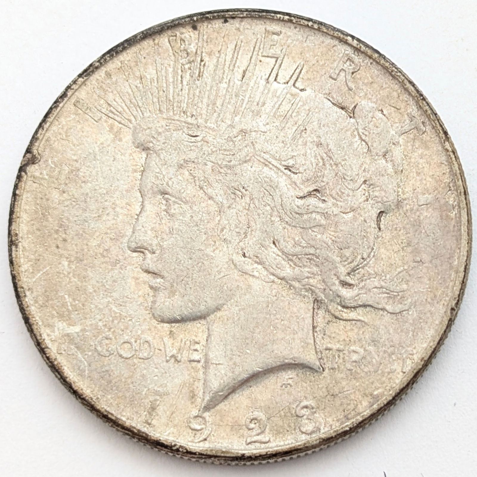1923-D Silver Peace Dollar: Silver