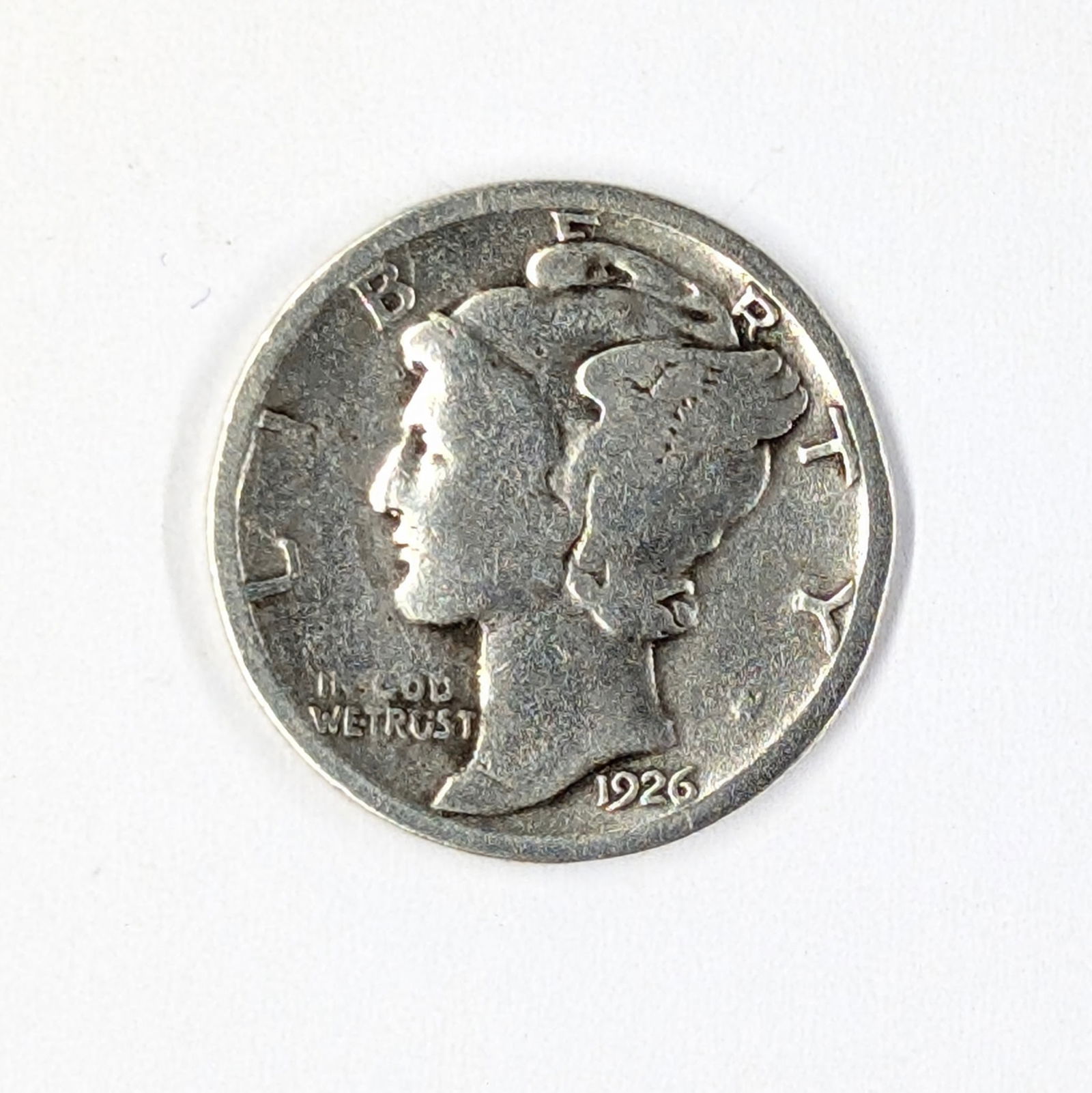 1926 Silver Mercury Dime: Silver
