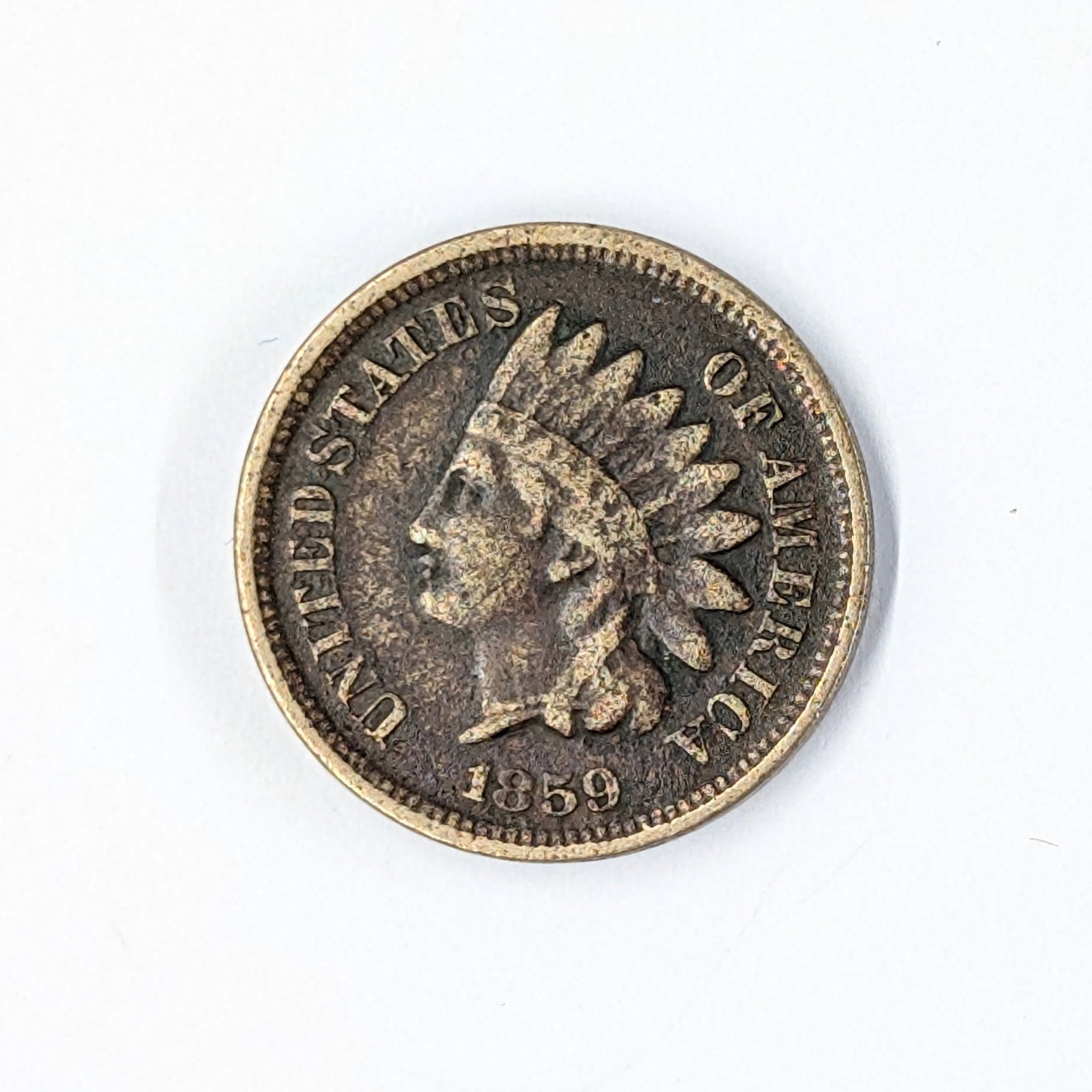 FEATURE 1859 Indian Head Cent: FEATURE