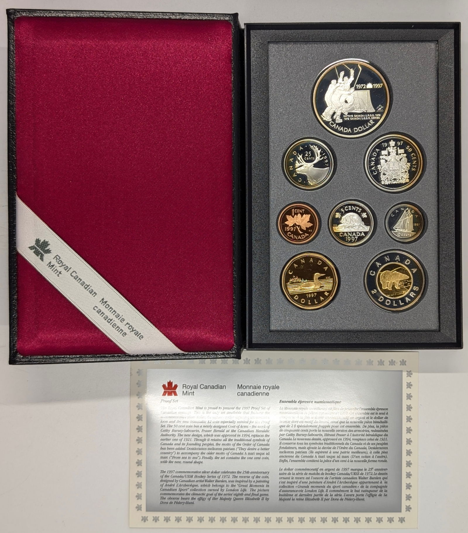 1997 Silver Royal Canadian Mint Proof Set (1 of 3)