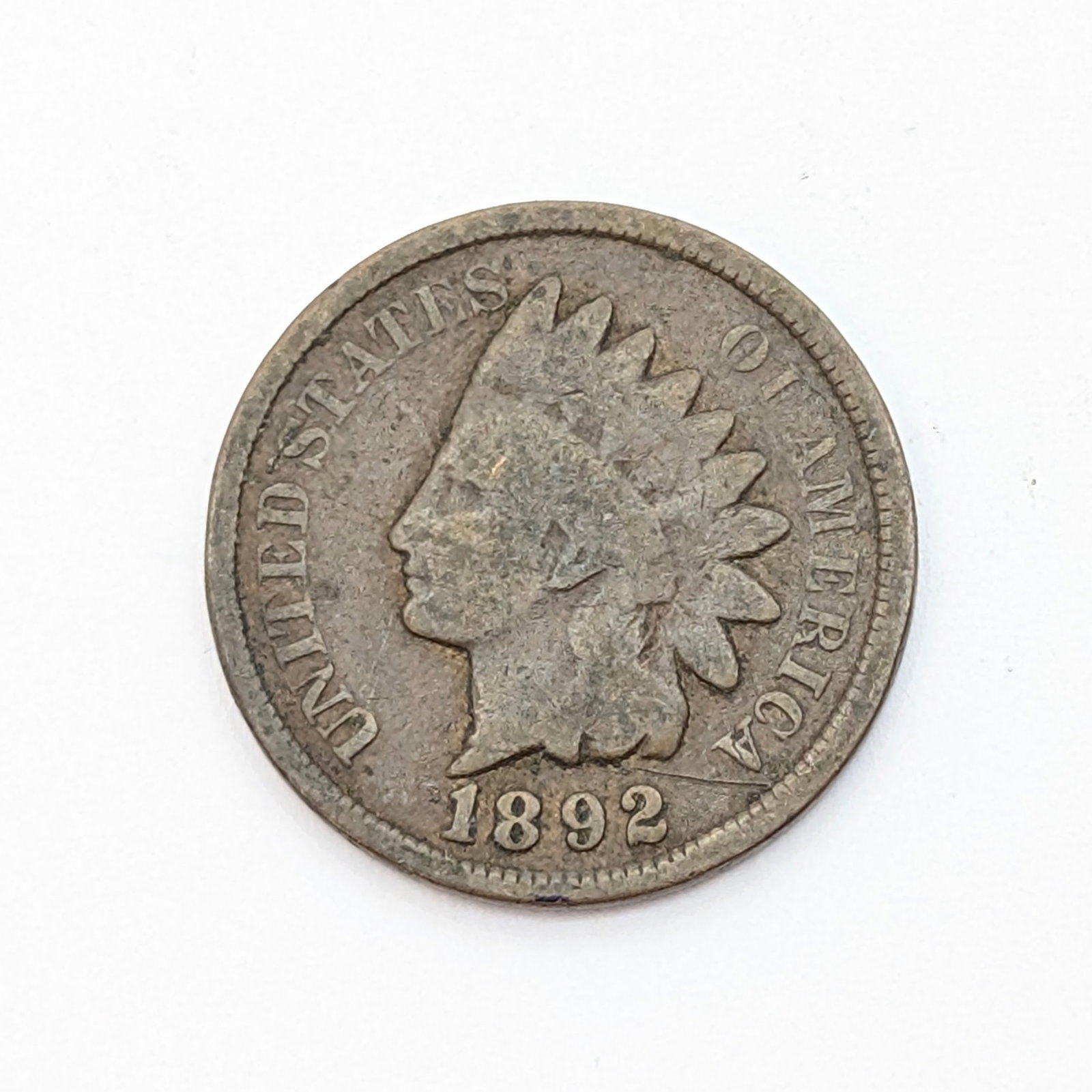 1892 Indian Head Cent: Coin