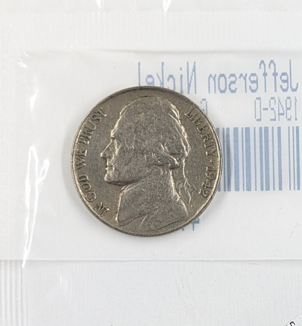 1942-D Jefferson Nickel - Good: Coin