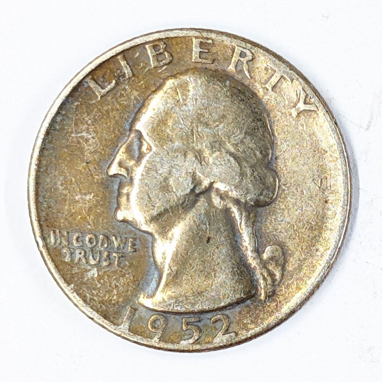 1952-S Silver Washington Quarter: Silver