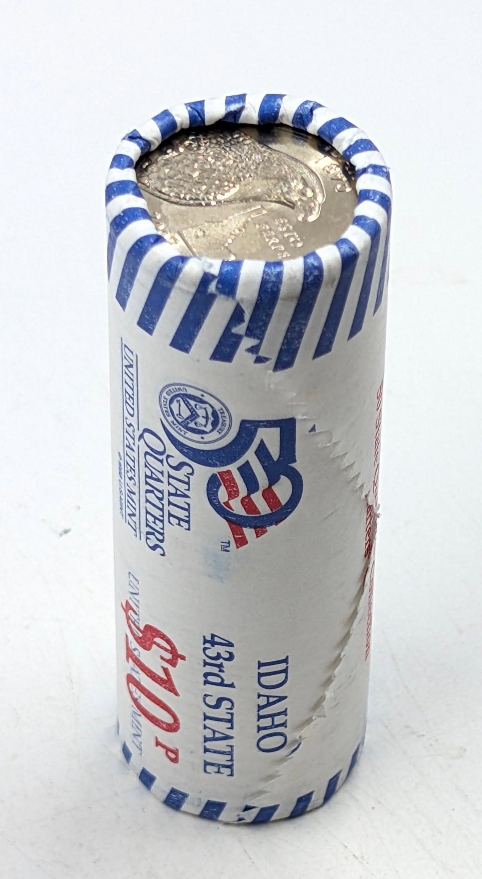 Original US Mint Roll of 40 - 2007-P Idaho State Quarters: Coin