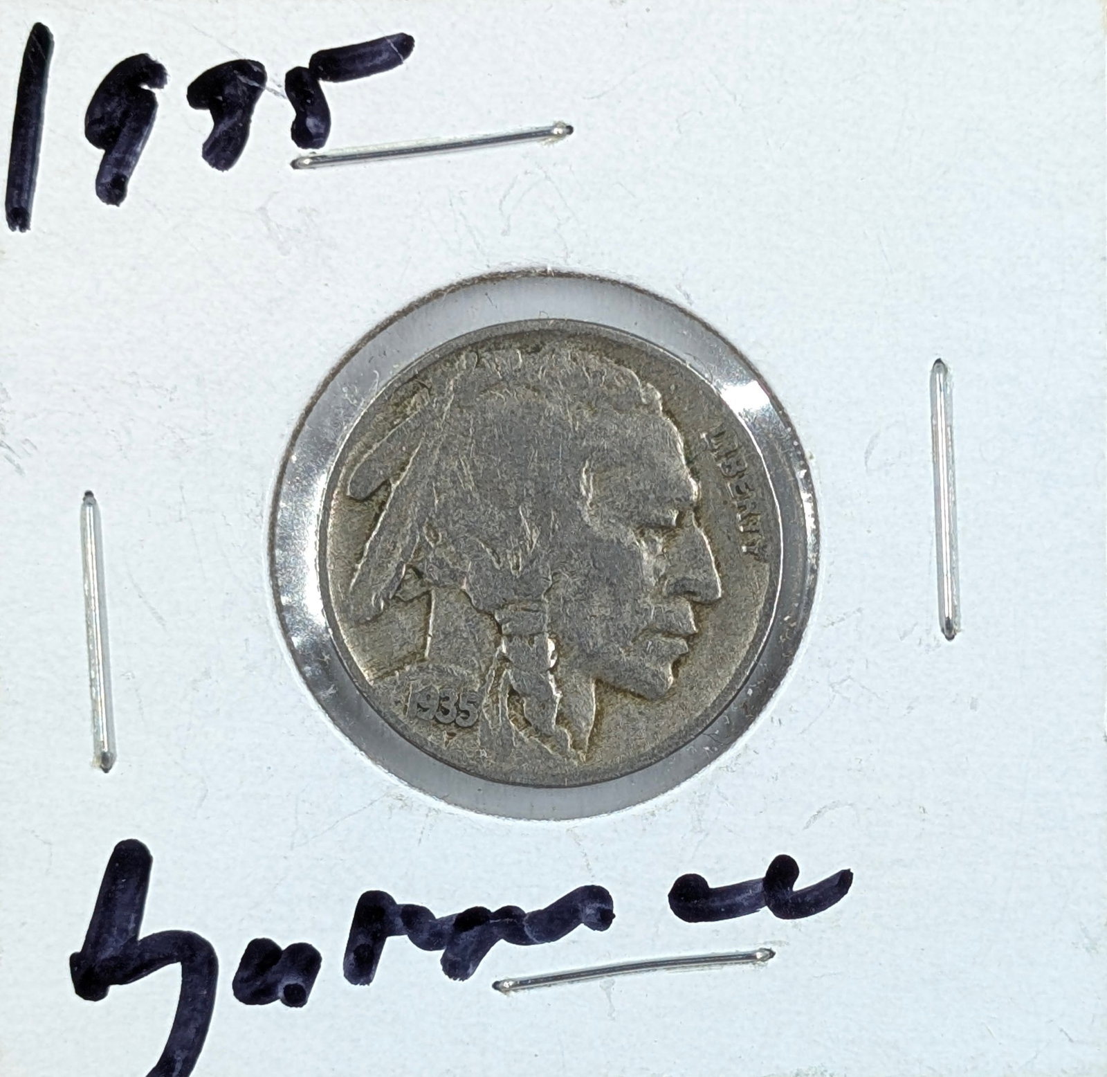 1935 Buffalo Head Nickel: Coin