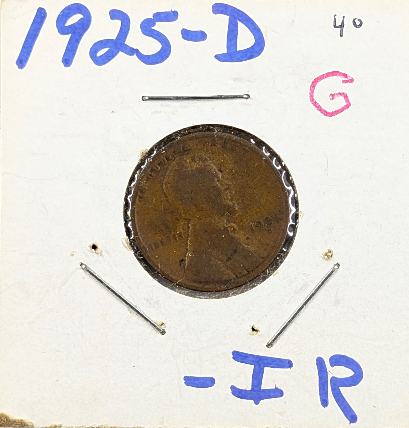 1925-D Wheat Cent (1 of 2)