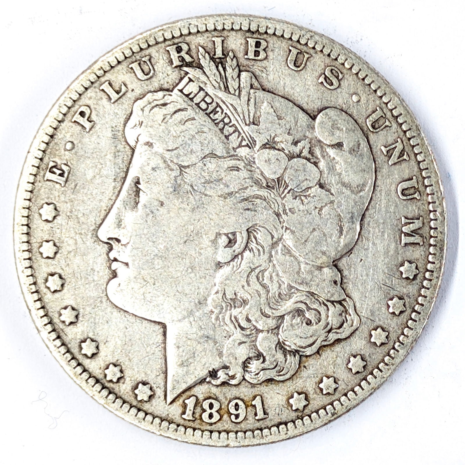 1891-O Morgan Silver Dollar (1 of 3)